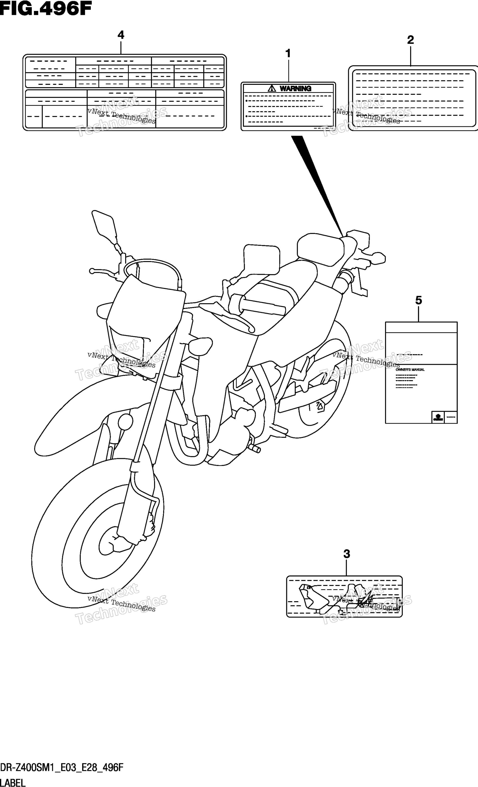 Шильдик (Dr-Z400sm:E33)