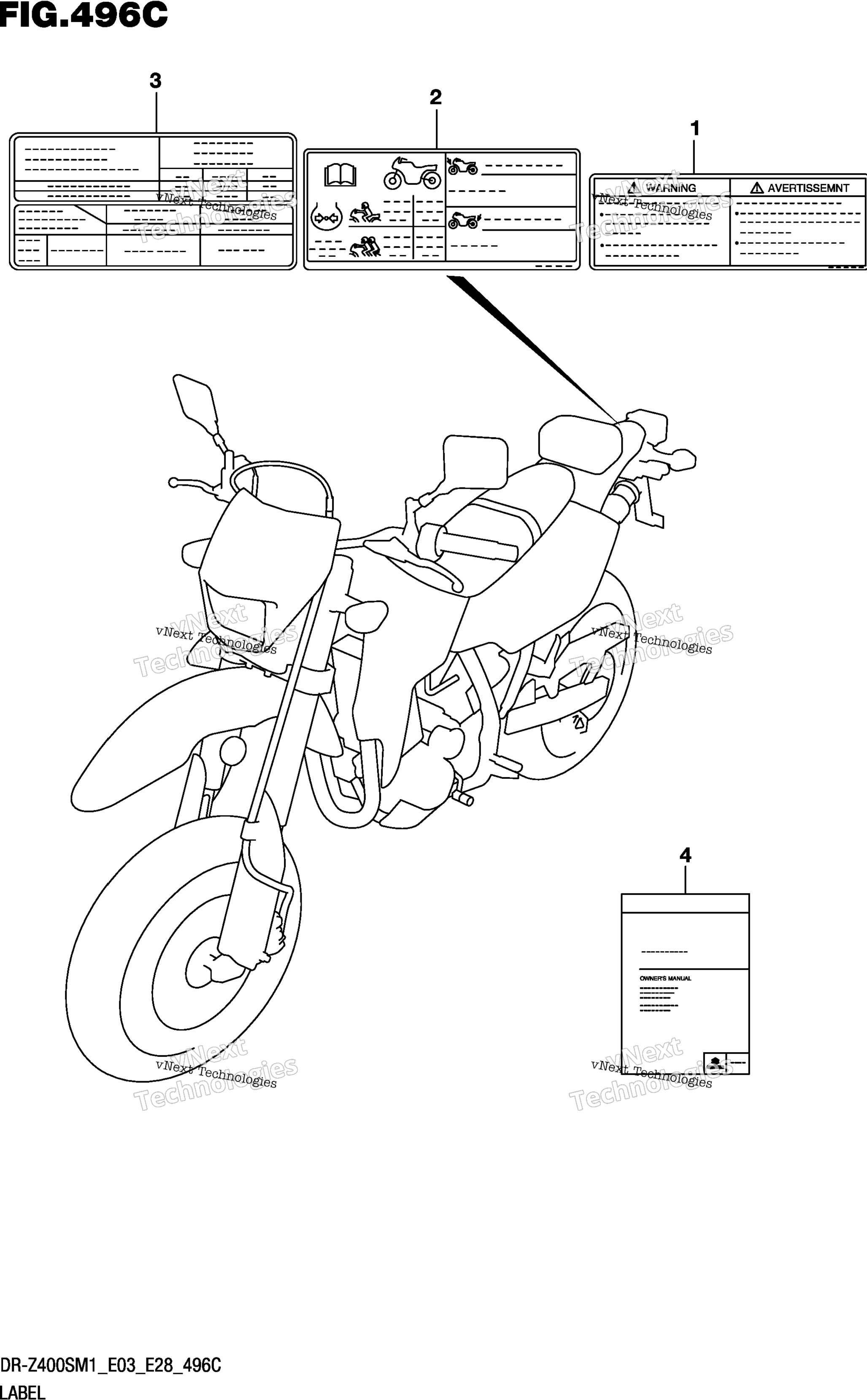 Шильдик (Dr-Z400s:E28)