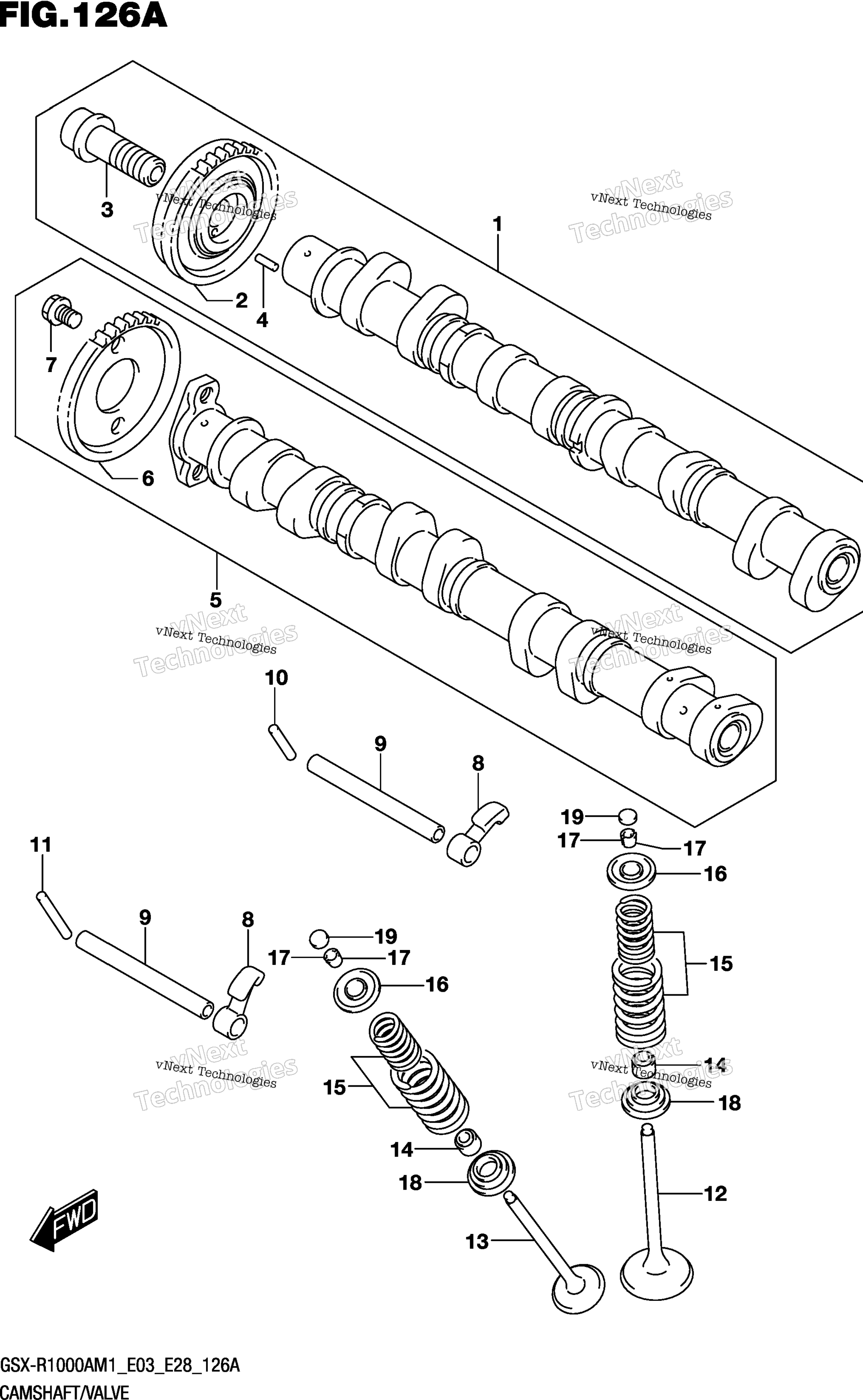 Camshaft / клапан