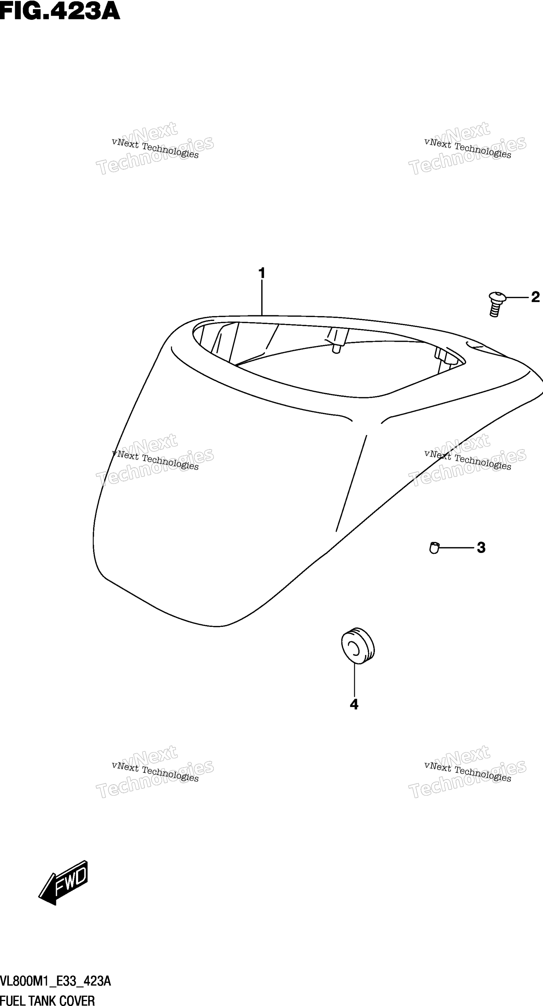 Топливная система Tank Cover