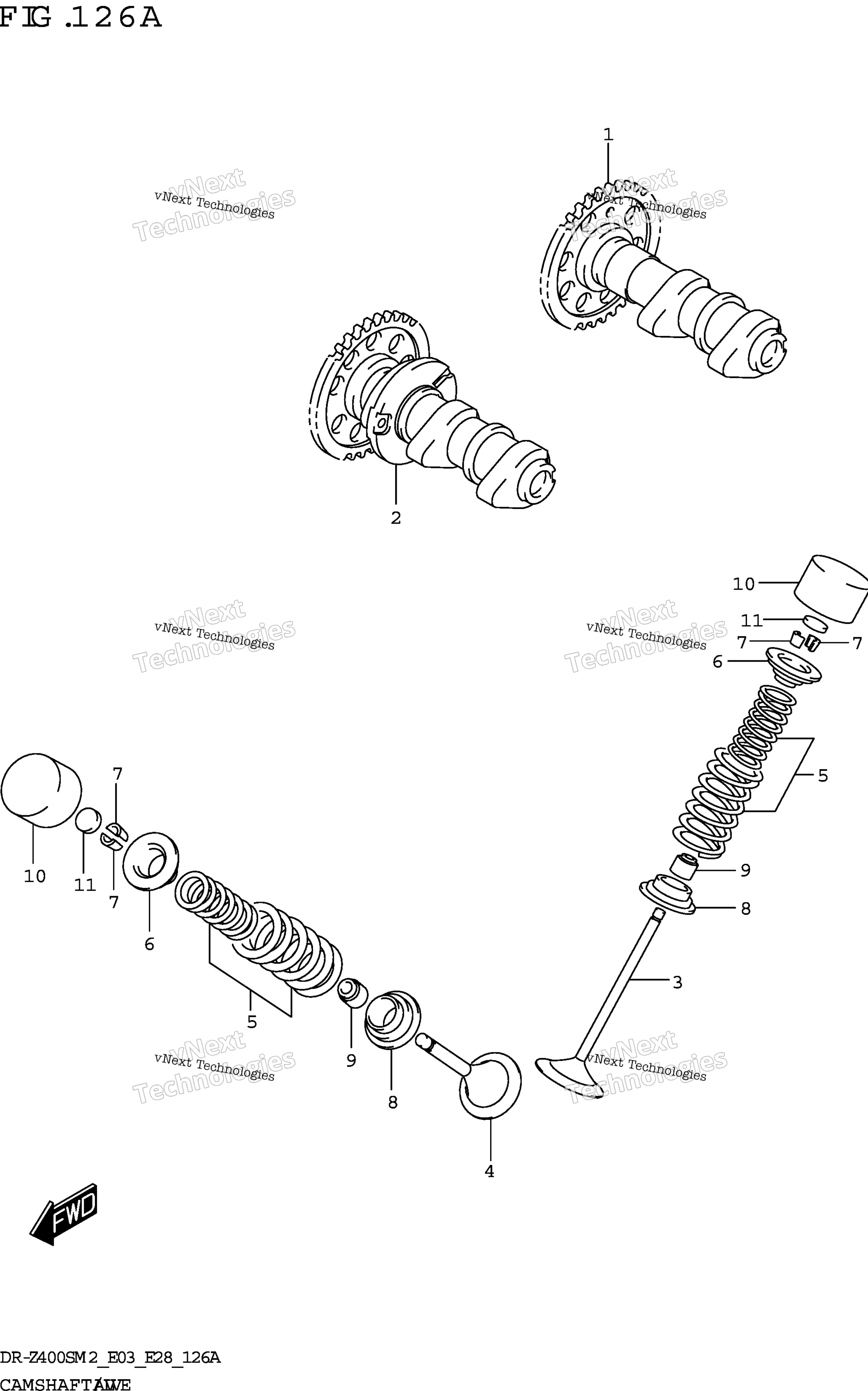 Camshaft / клапан
