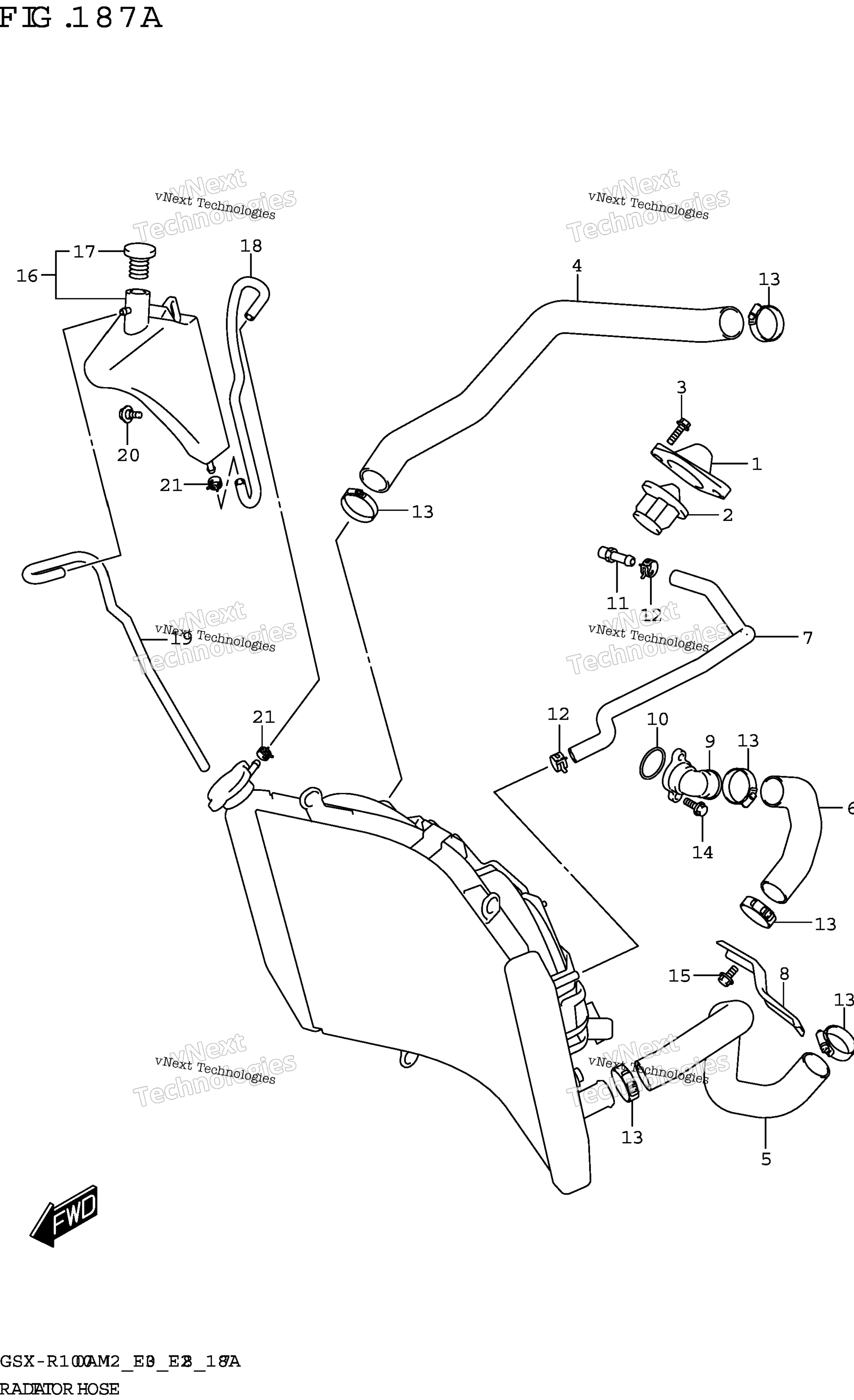 Шланг радиатора