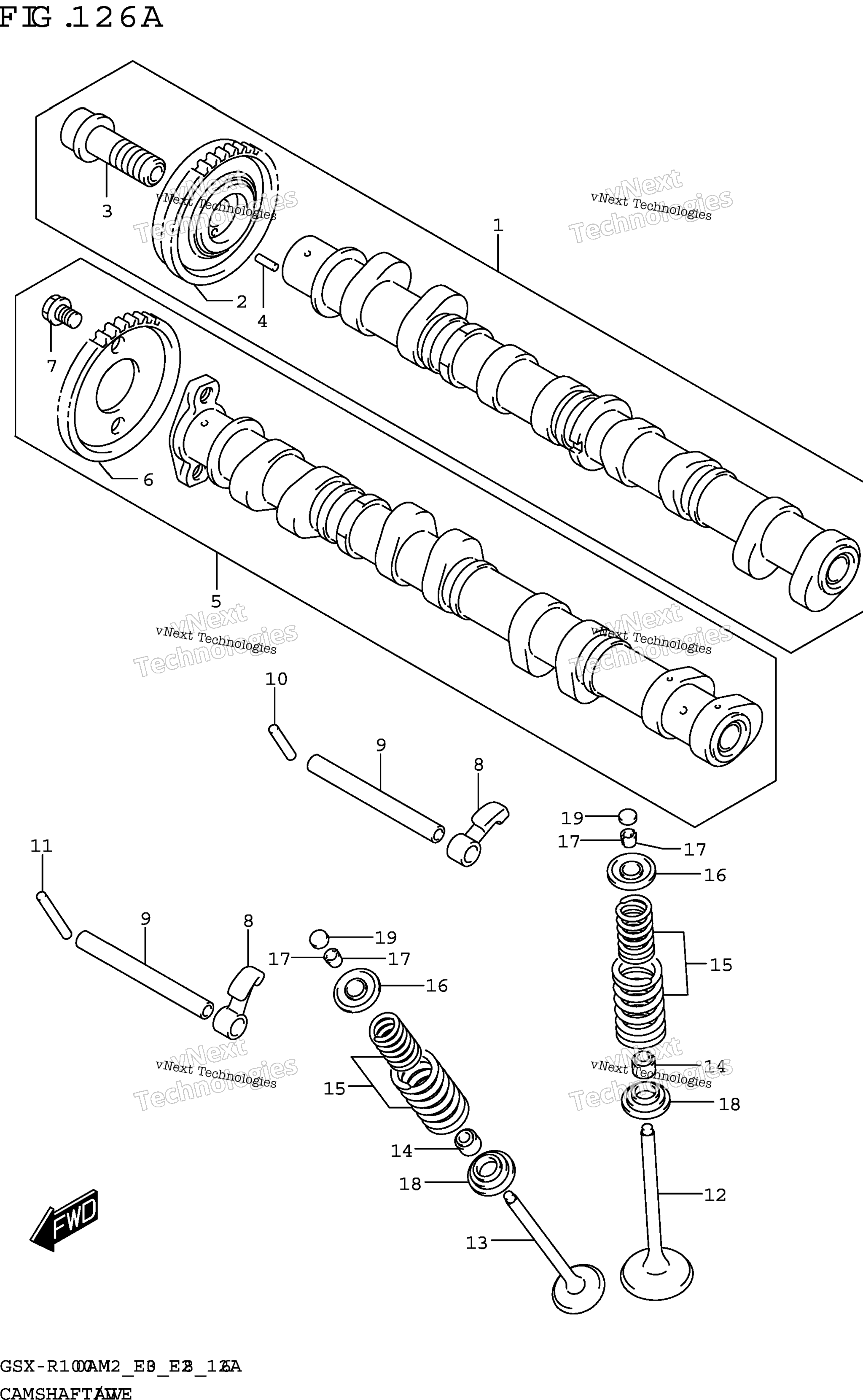 Camshaft / клапан