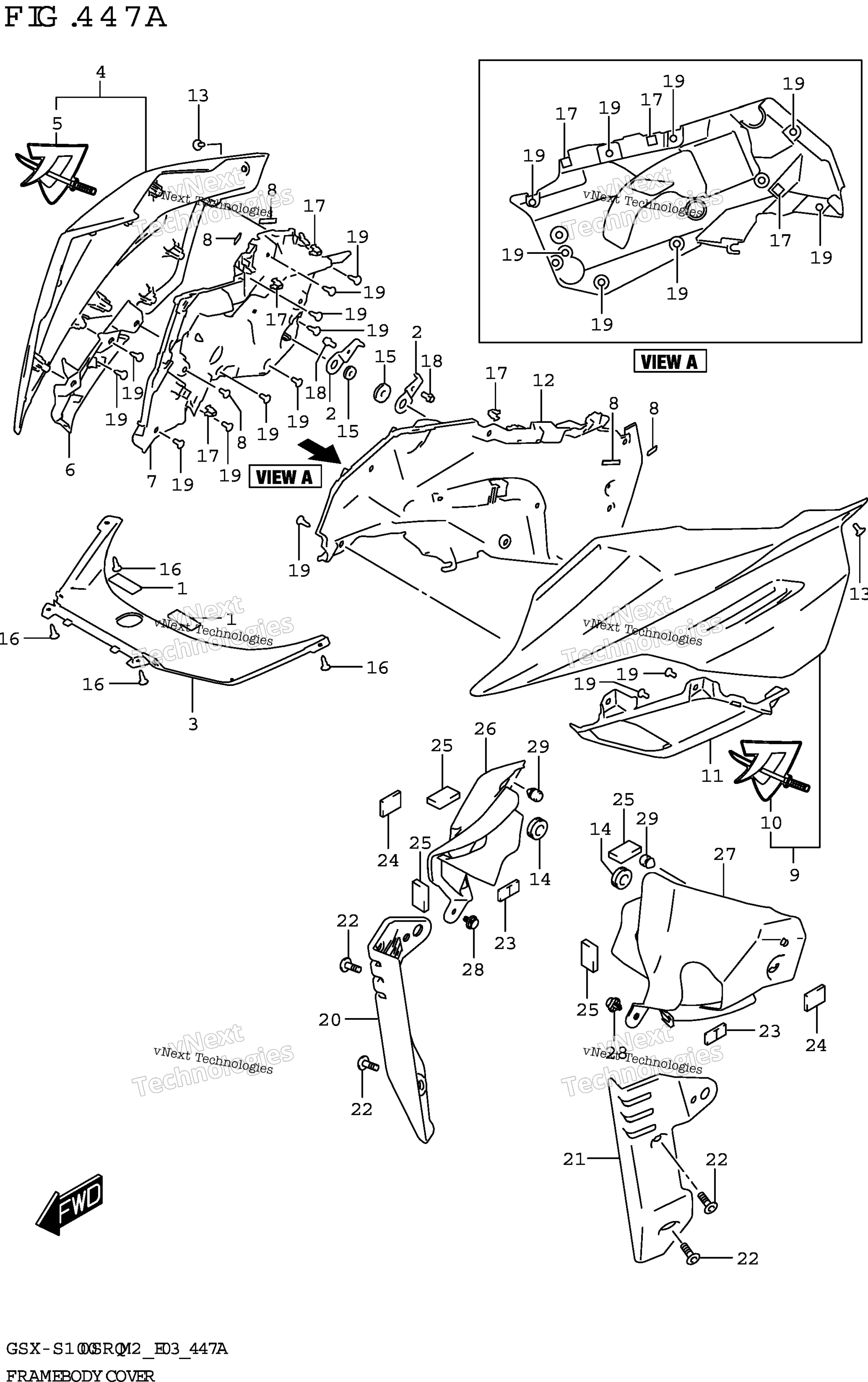 Рама Body Cover