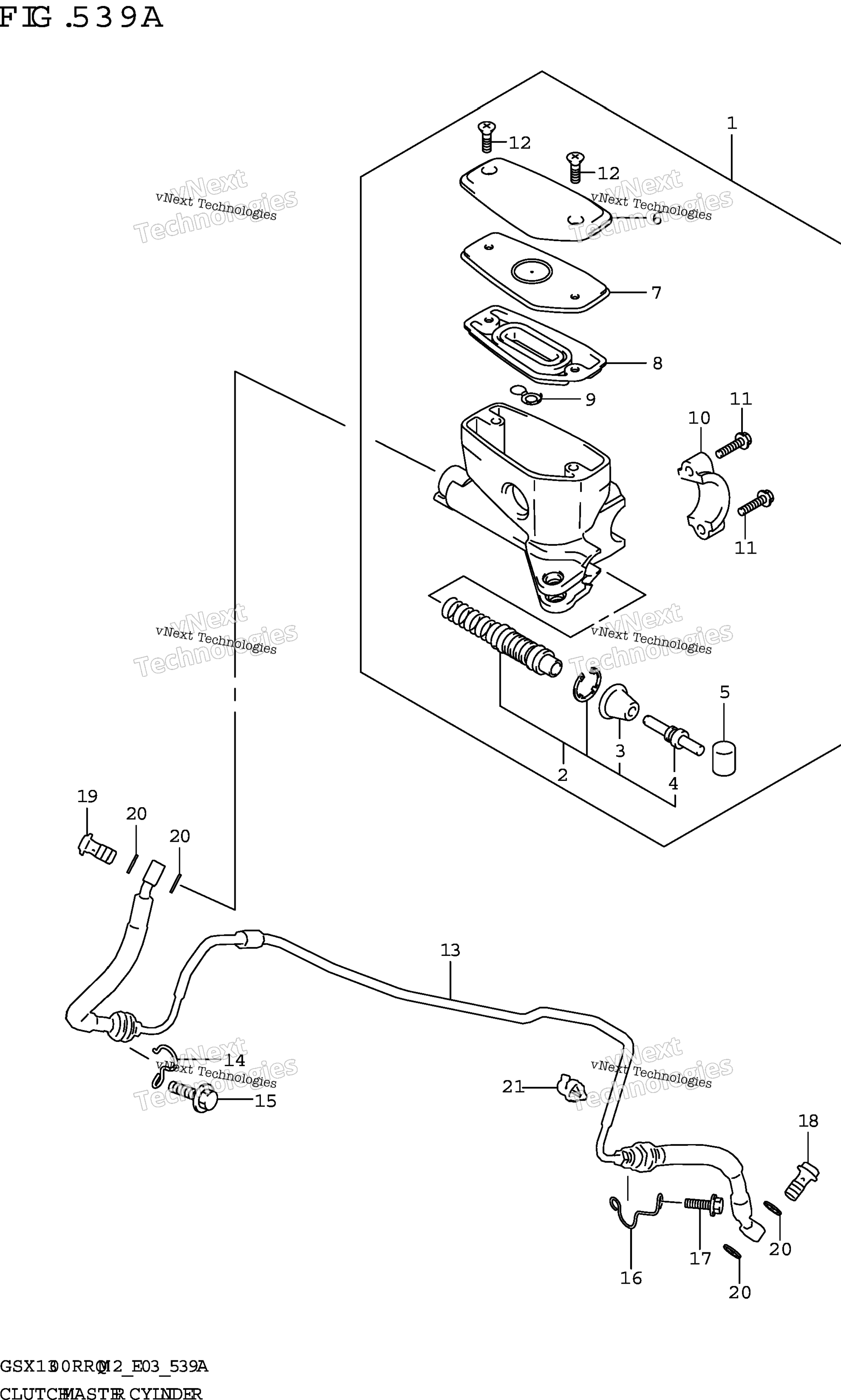 Сцепление MASTER CYLINDER