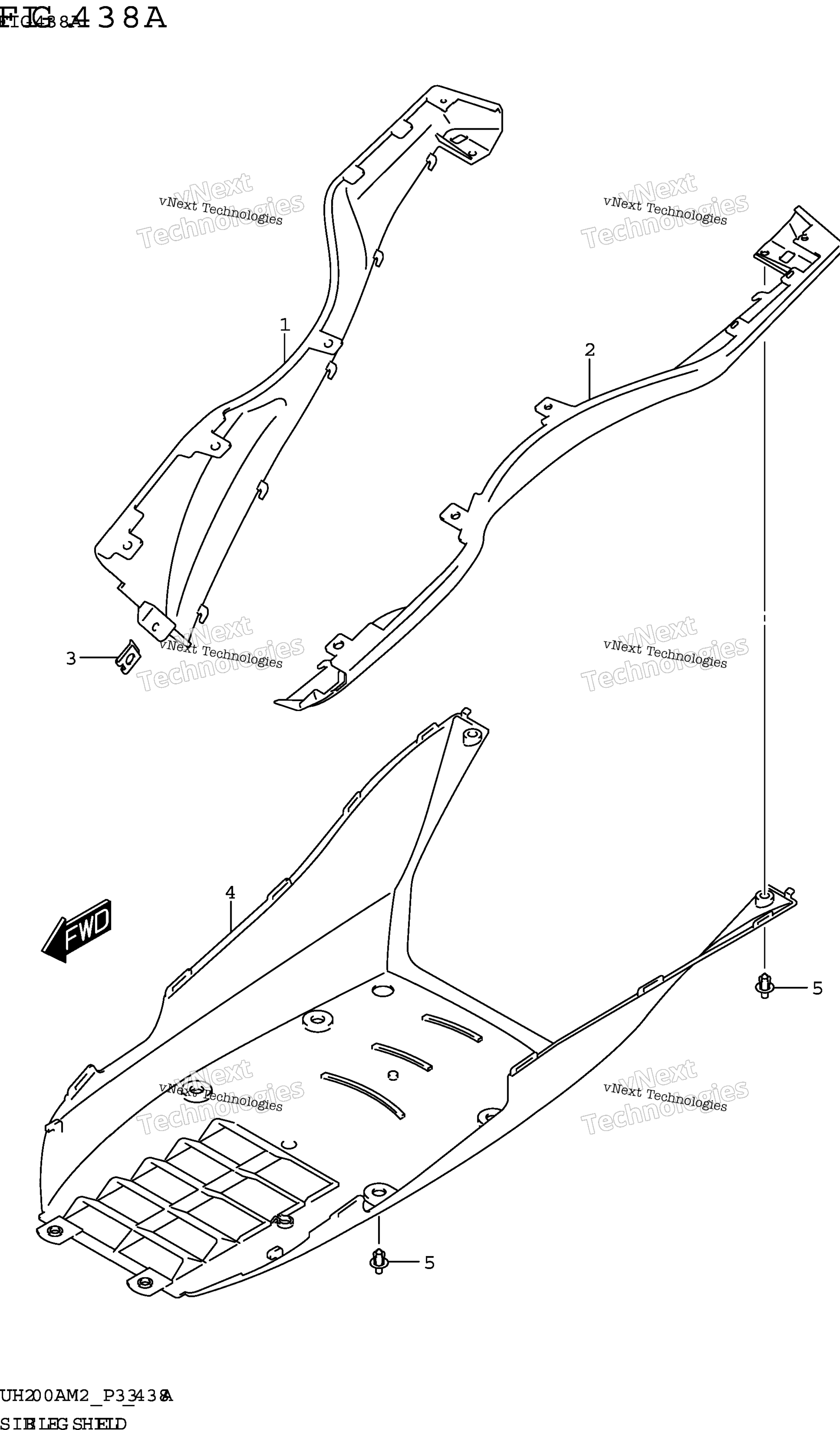 Side Leg щиток