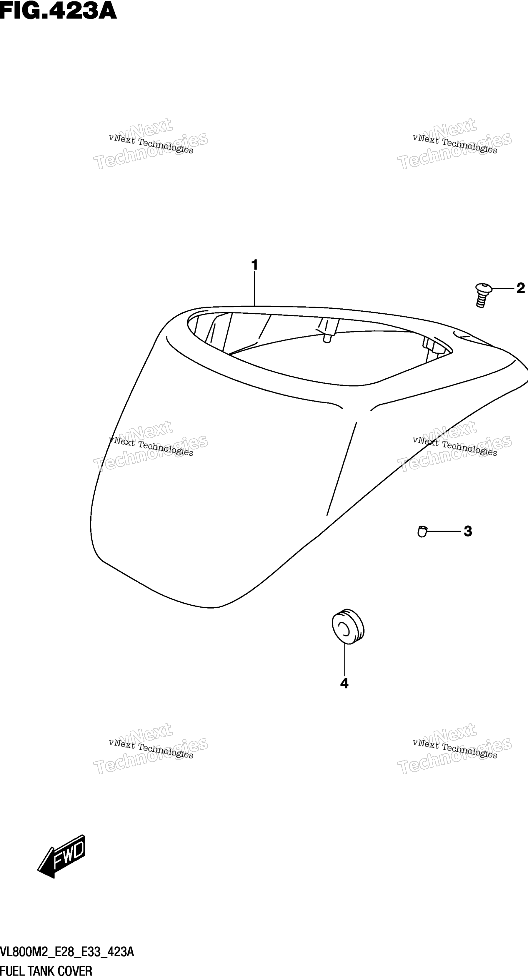 Топливная система Tank Cover