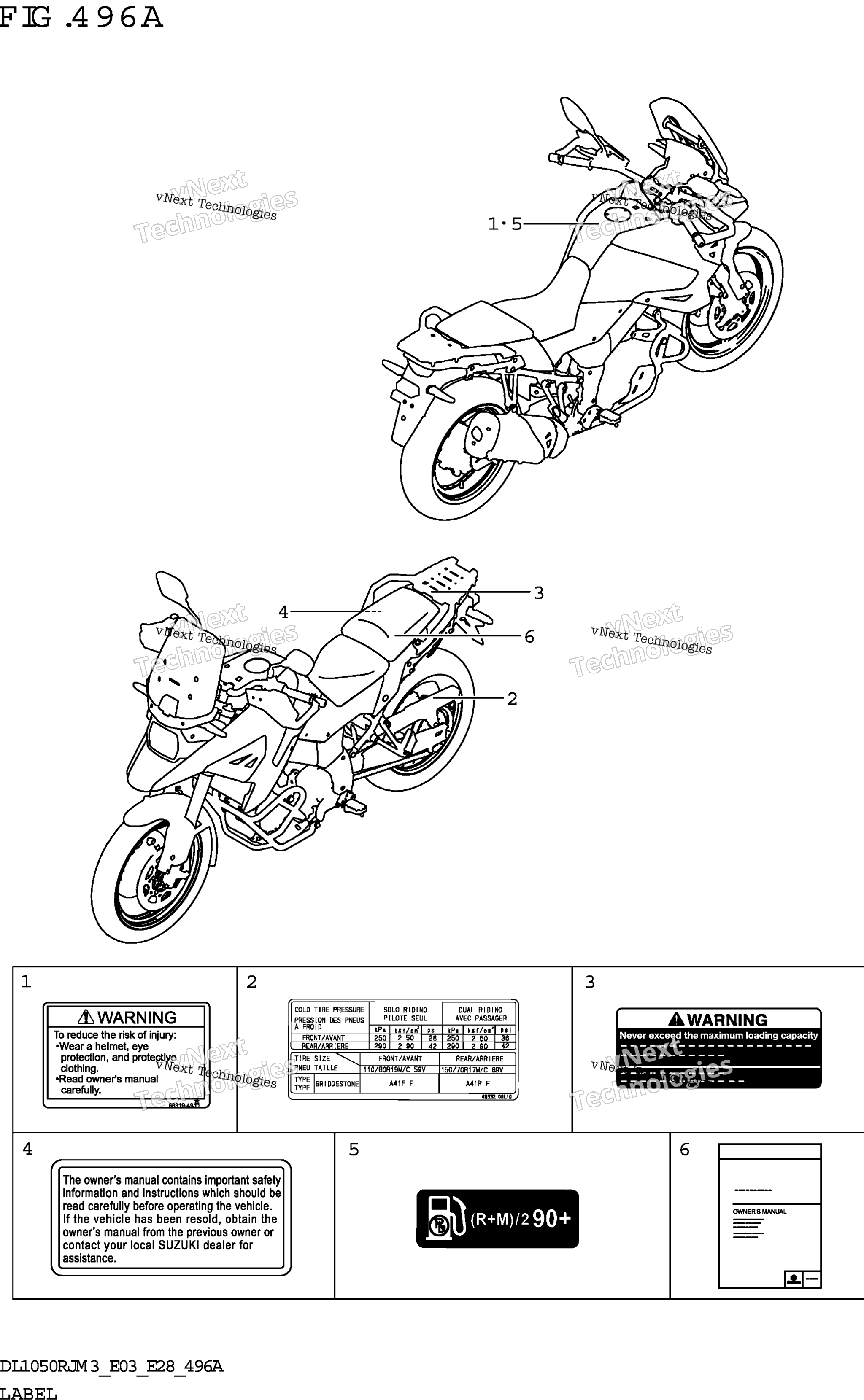 Шильдик (Dl1050rr:E03)
