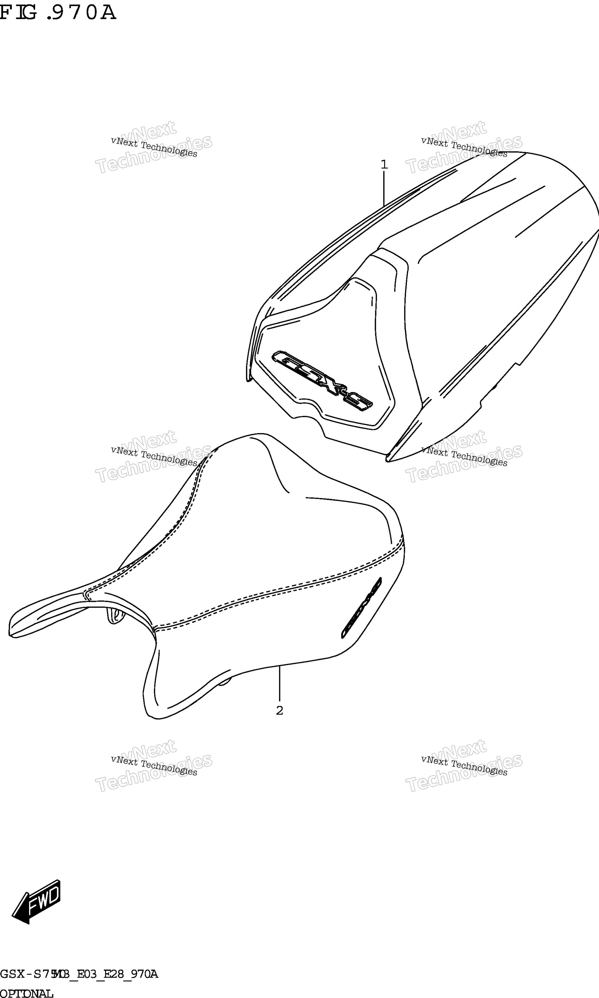 Опциональное оборудование Seat Tail Box Set