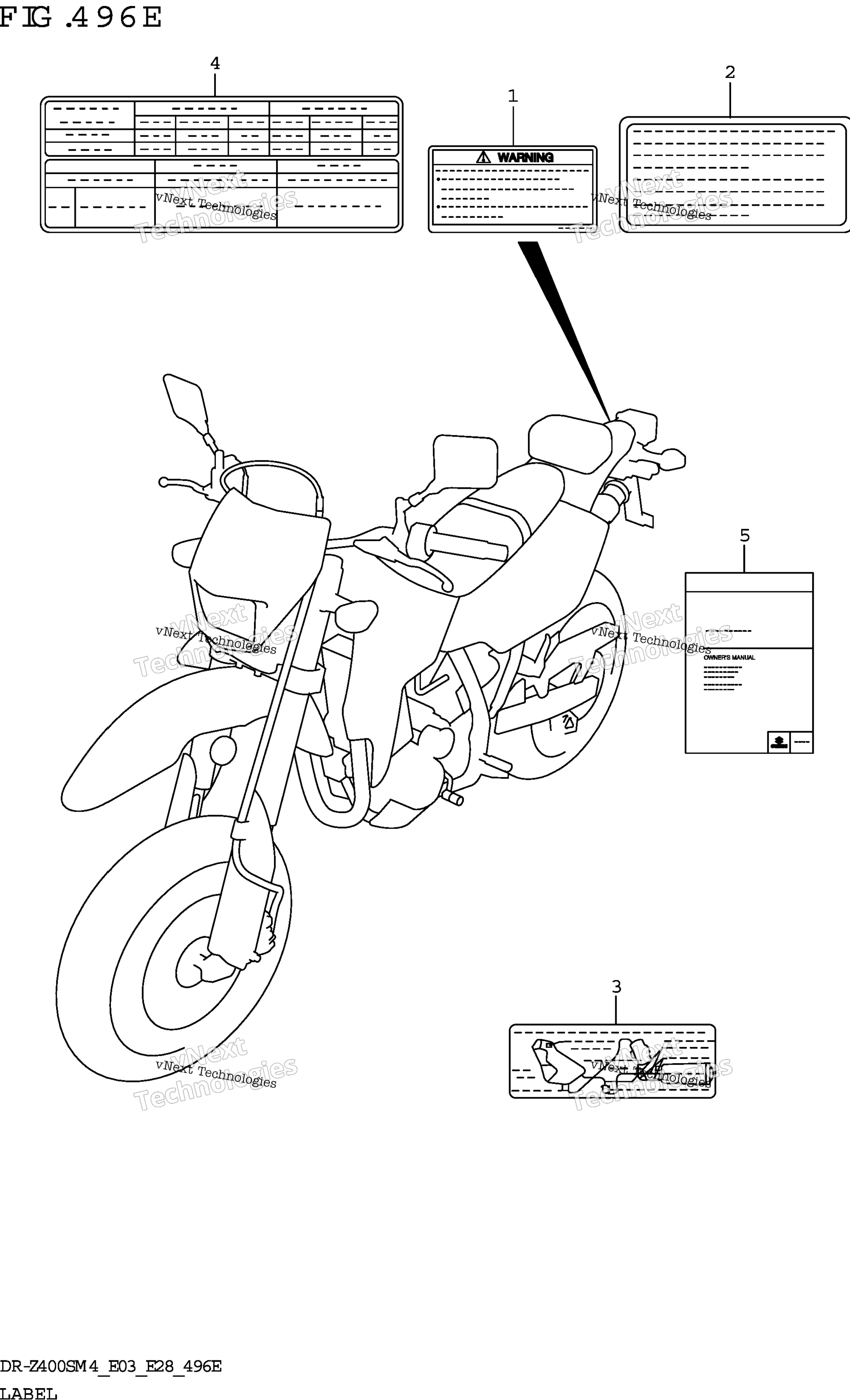 Шильдик (Dr-Z400sm:E33)