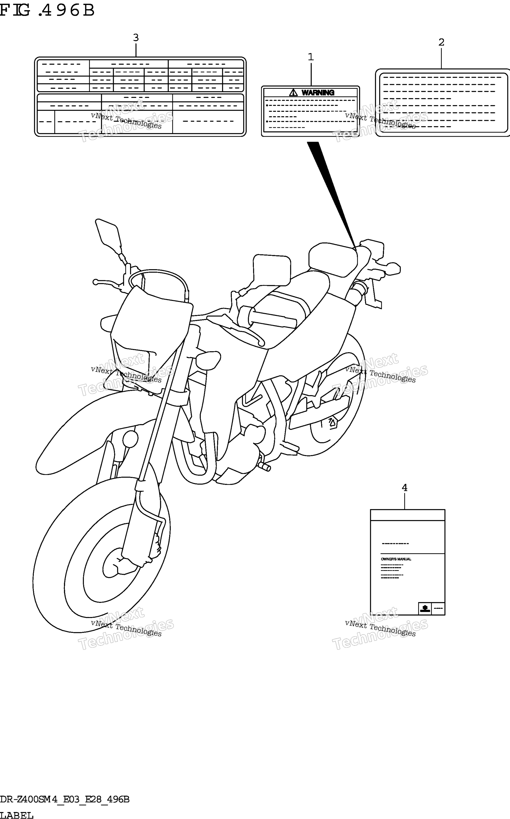Шильдик (Dr-Z400sm:E03)
