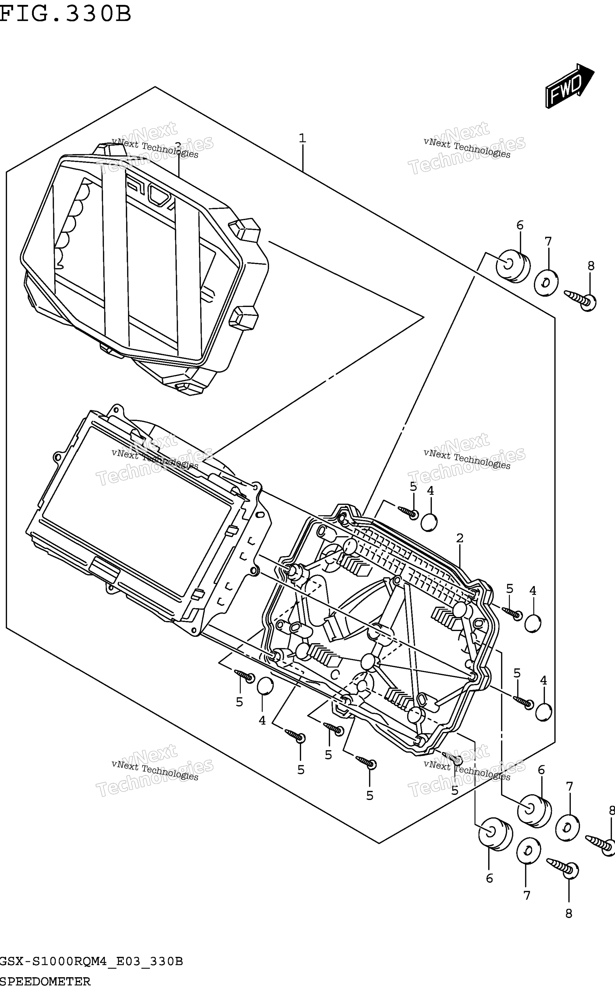 Спидометр (Gsx-S1000rqm4 E28)