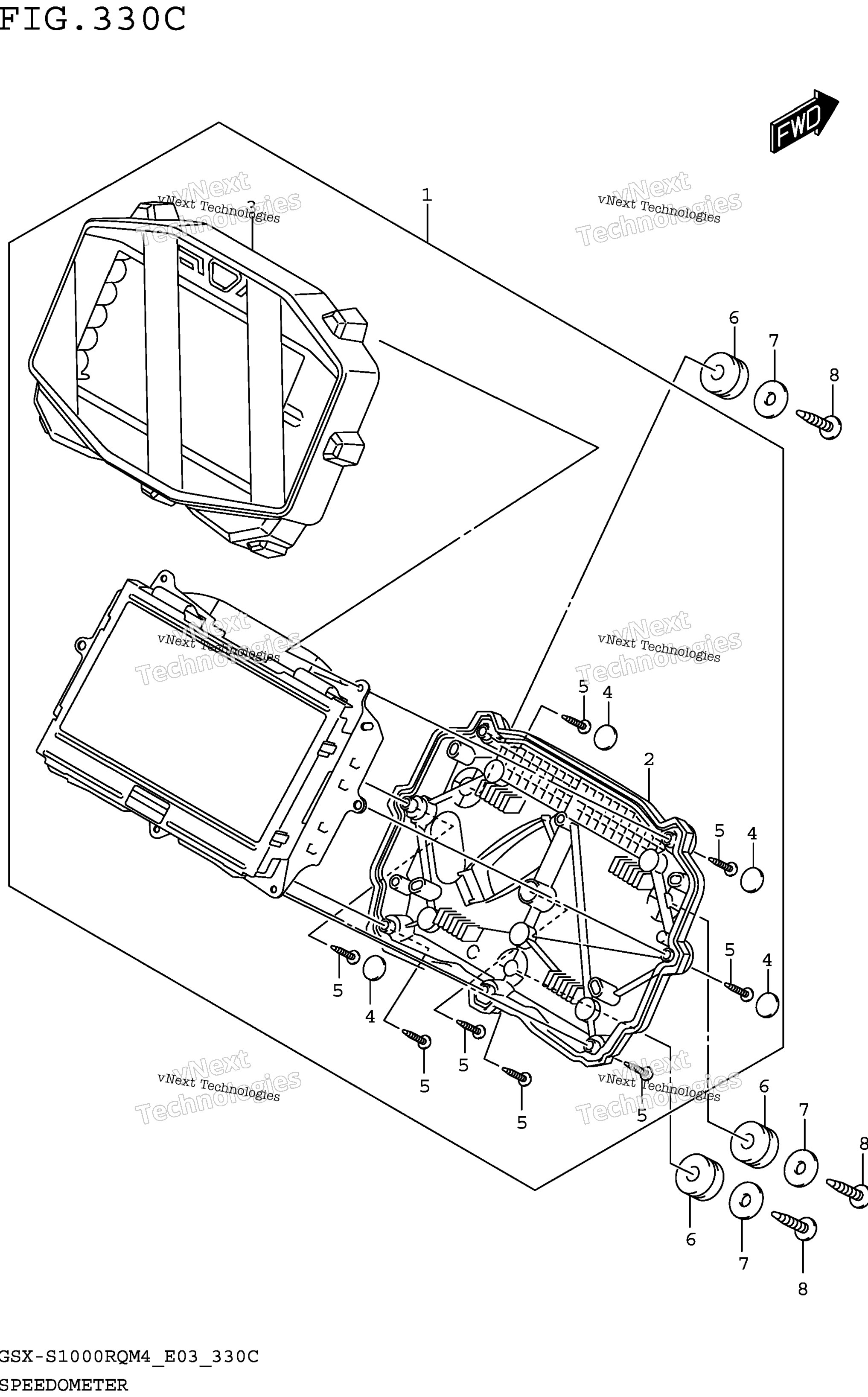 Спидометр (Gsx-S1000rqm4 E33)