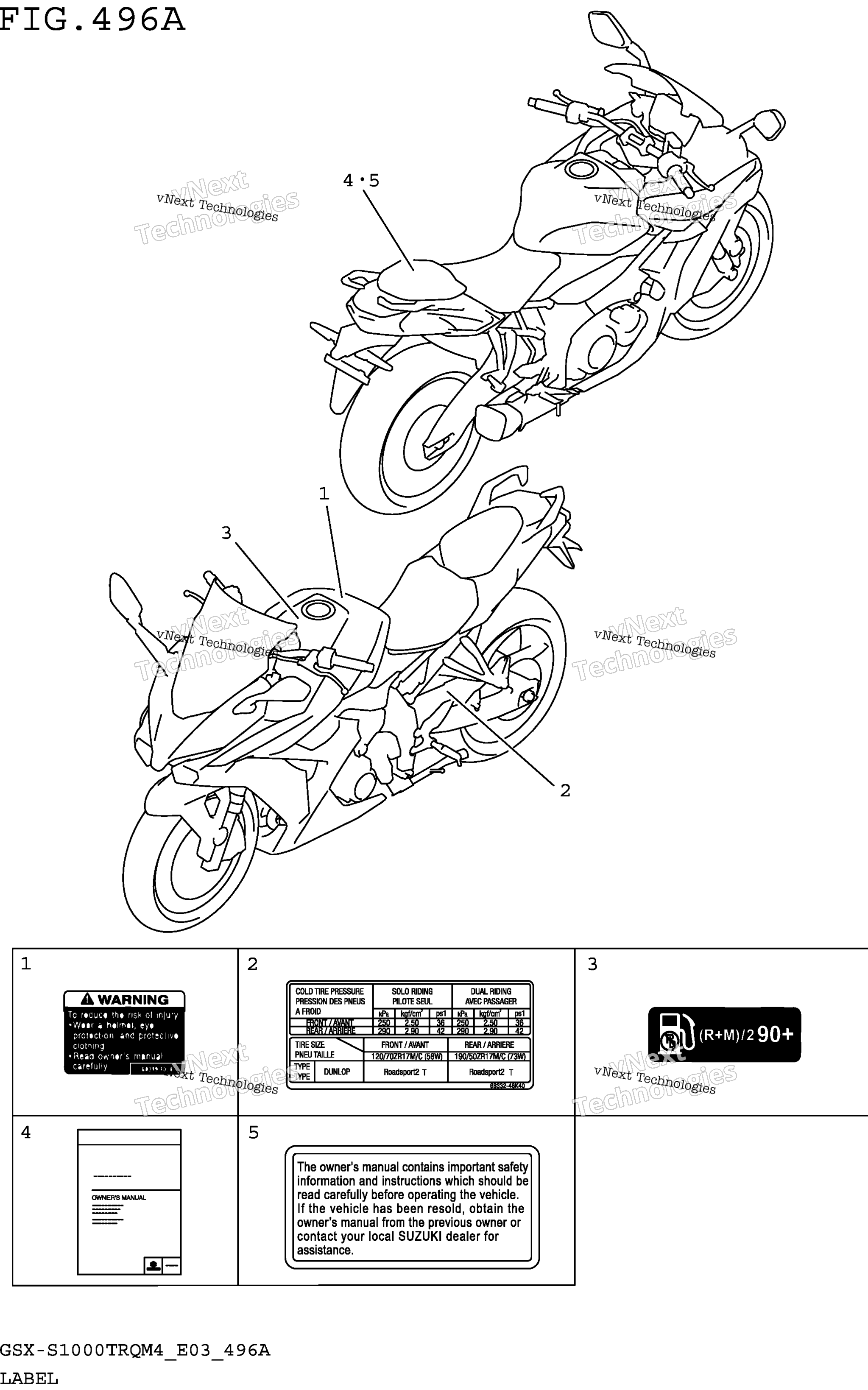 Шильдик (Gsx-S1000trqm4 E03)
