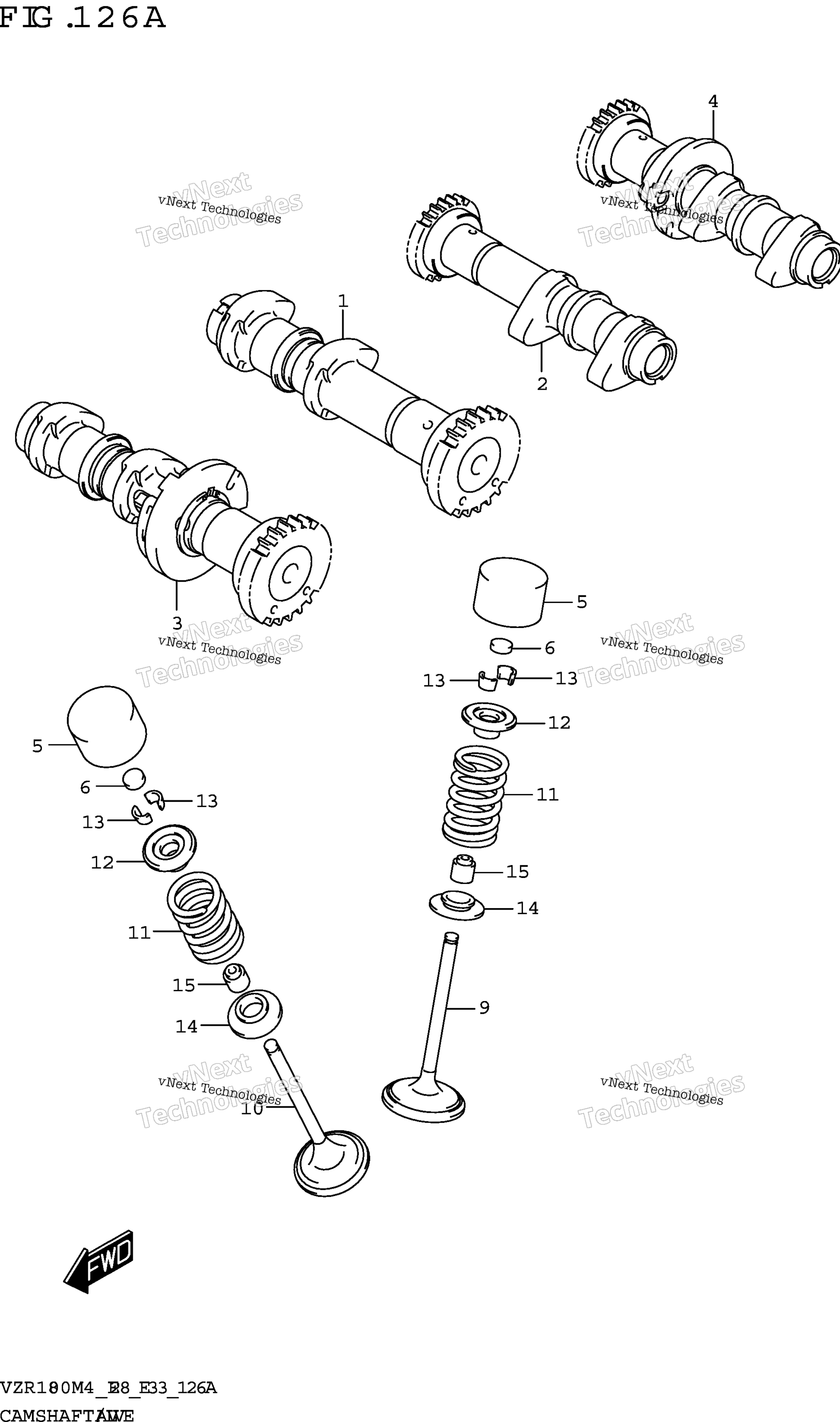 Camshaft / клапан