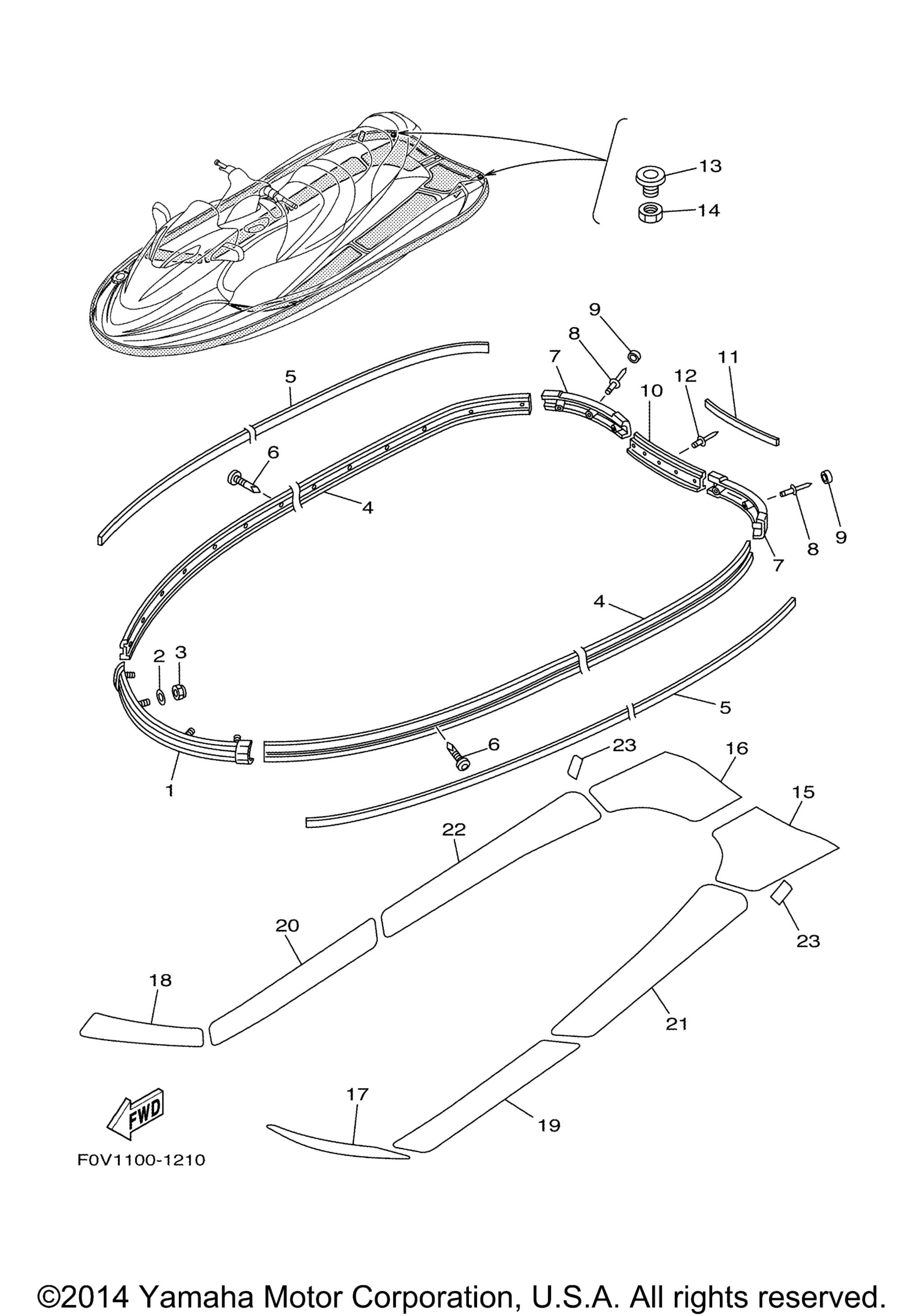 Gunwale Mat