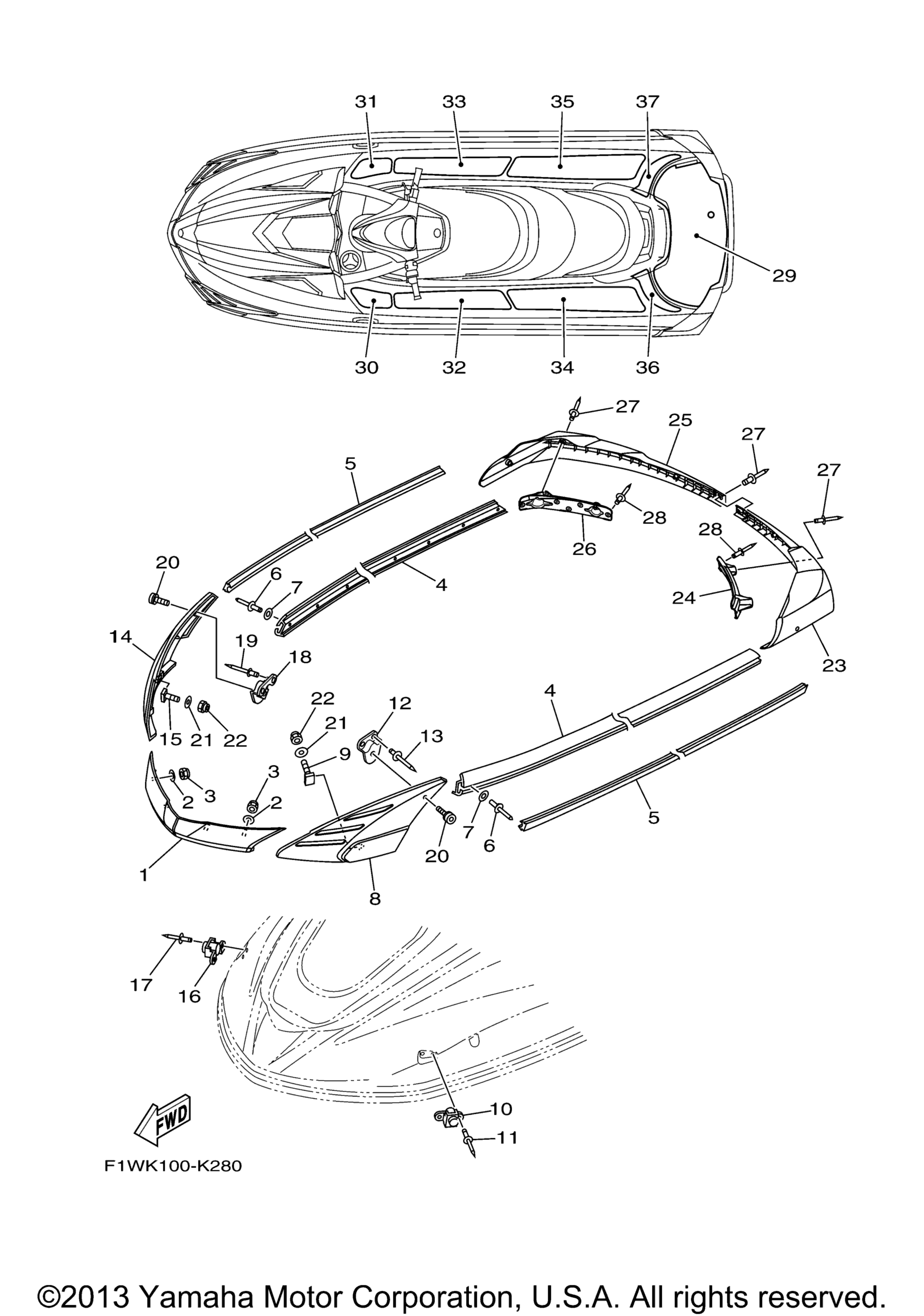 Gunwale Mat