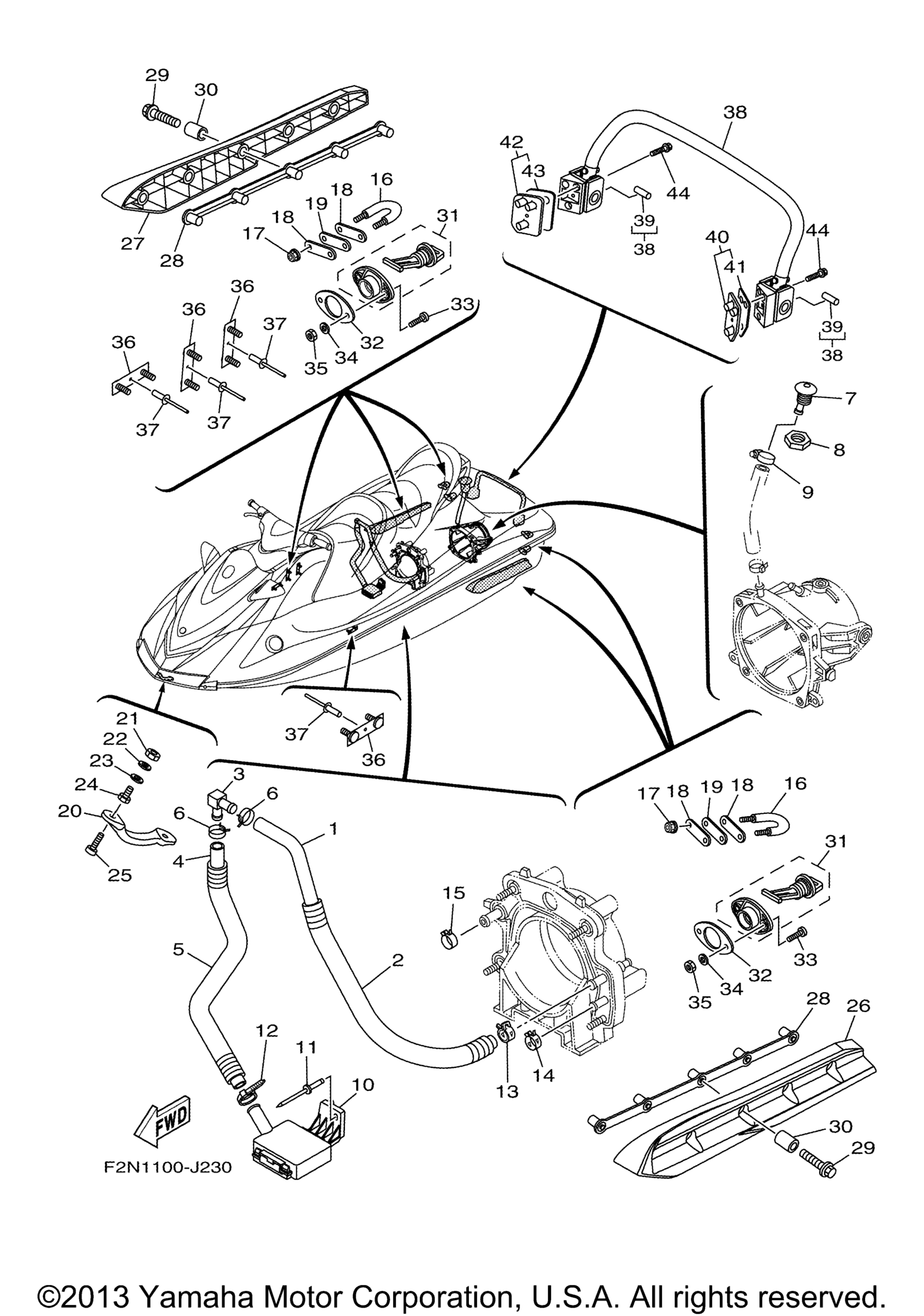 Hull палуба