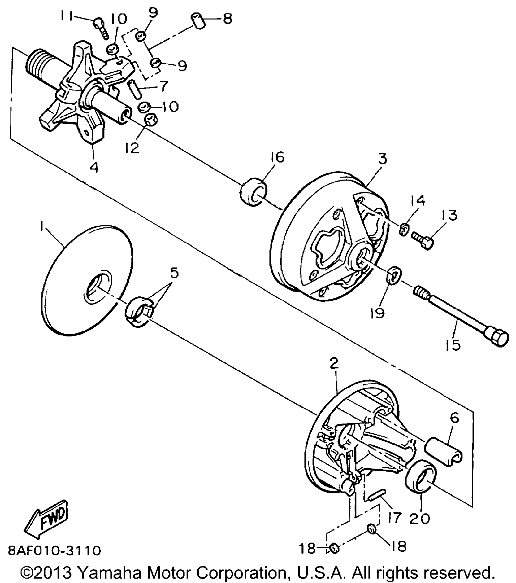 Альтернативные детали Clutch Repair Kit