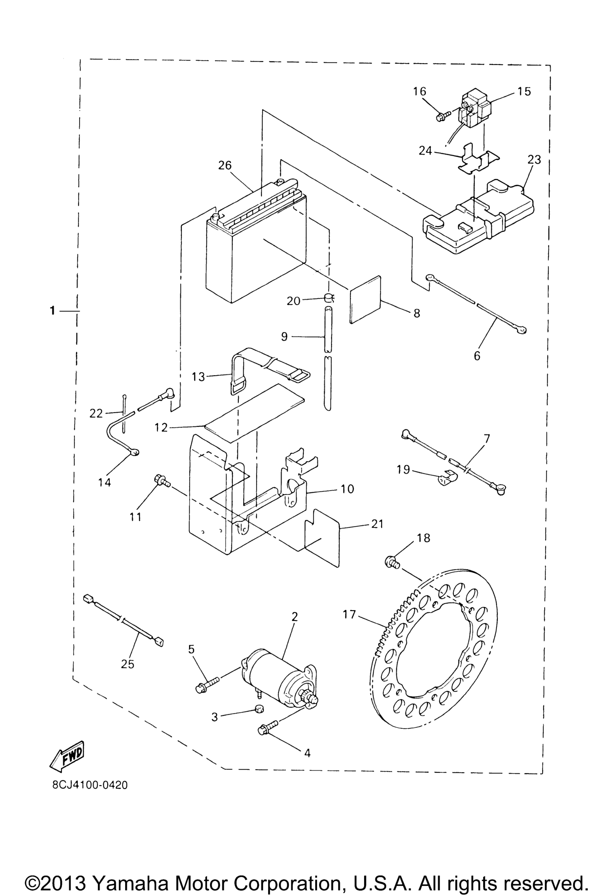 Альтернативные детали Starter Motor Kit