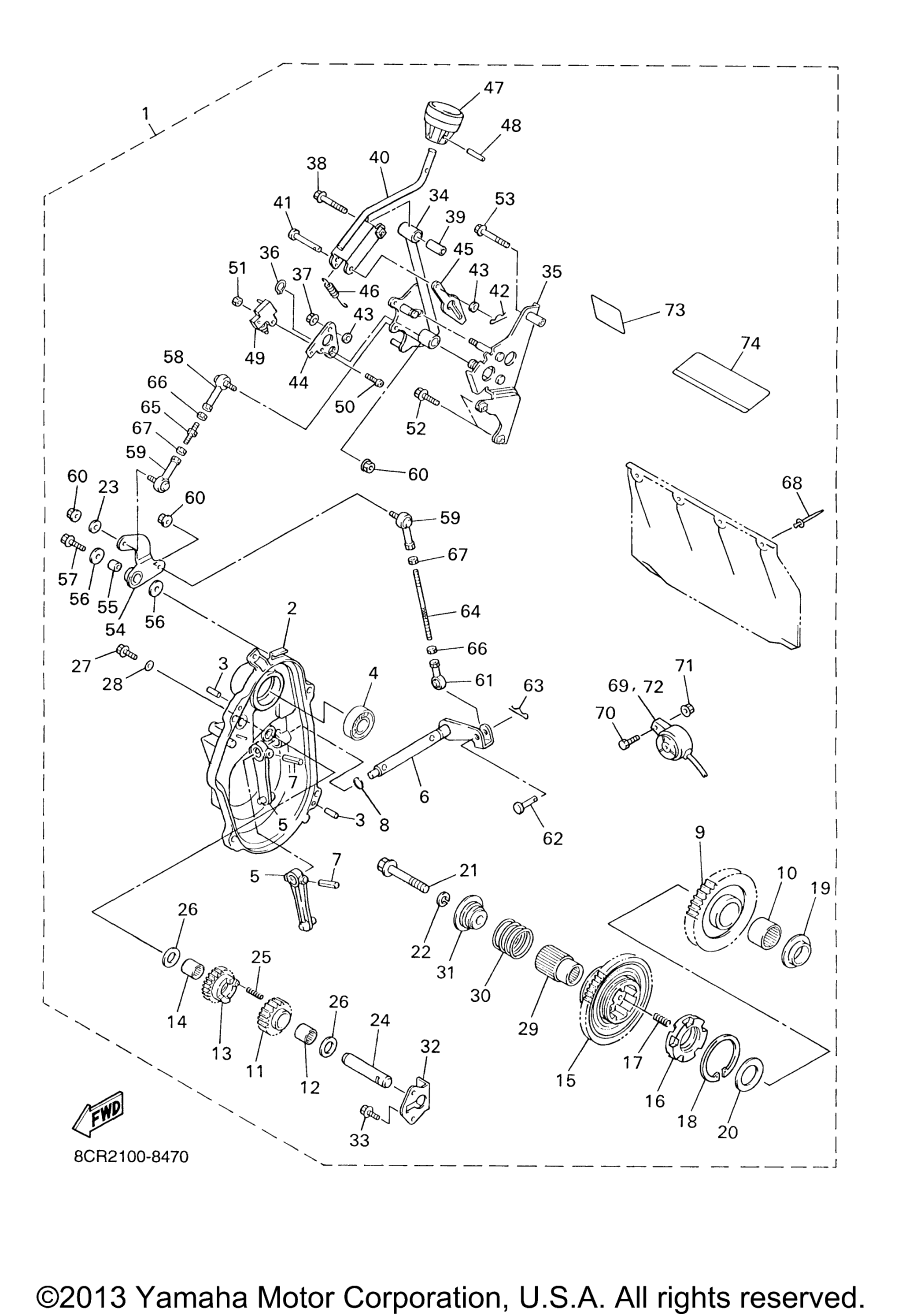 Альтернативные детали Reverse Gear Kit