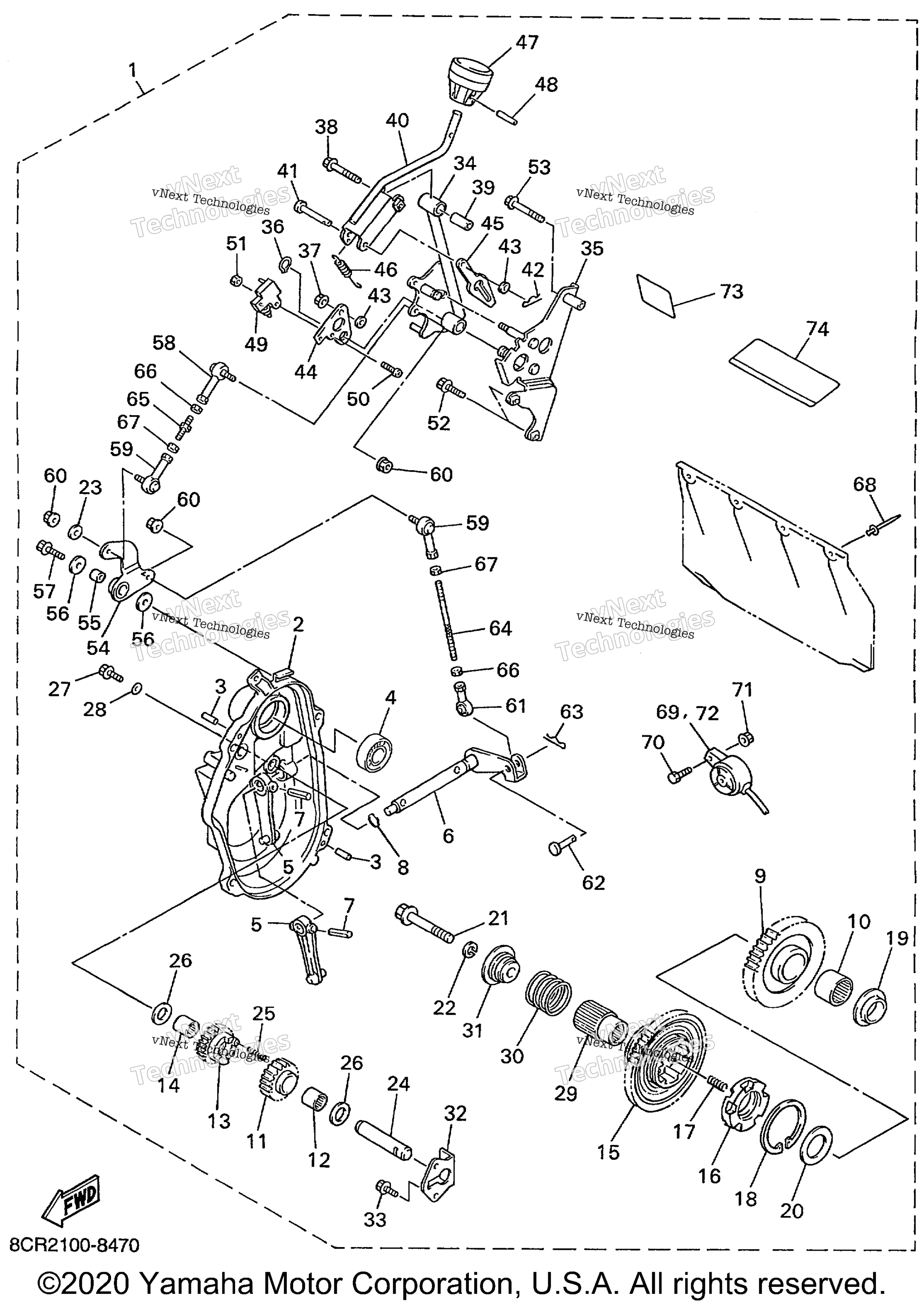 Альтернативные детали Reverse Gear Kit
