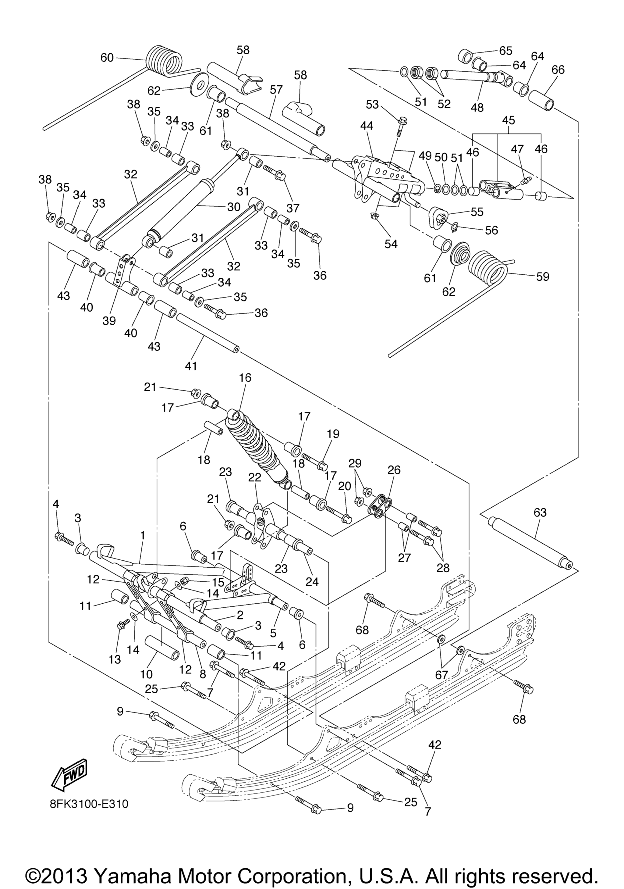 Track подвеска 3 Ml