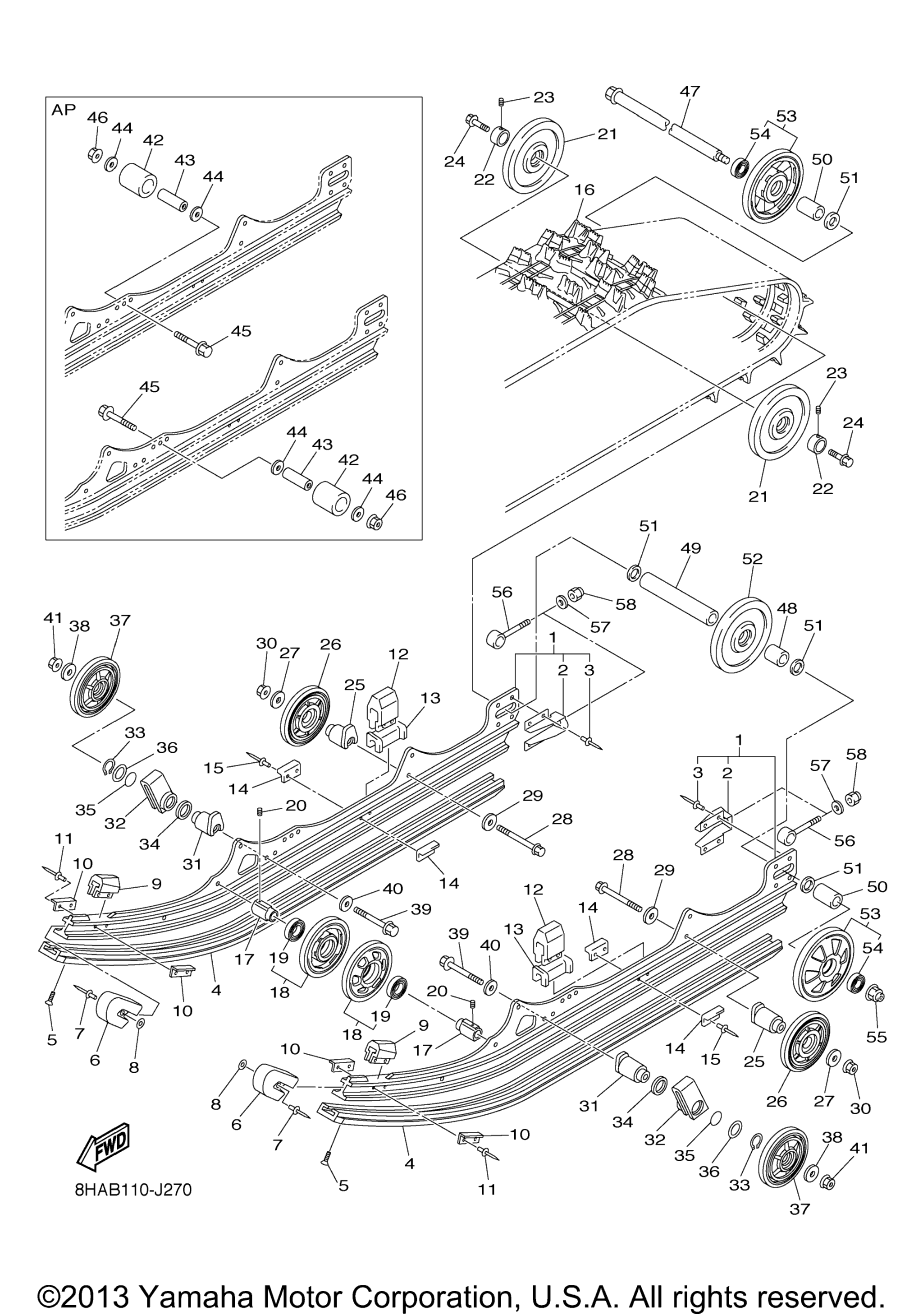Track подвеска 1