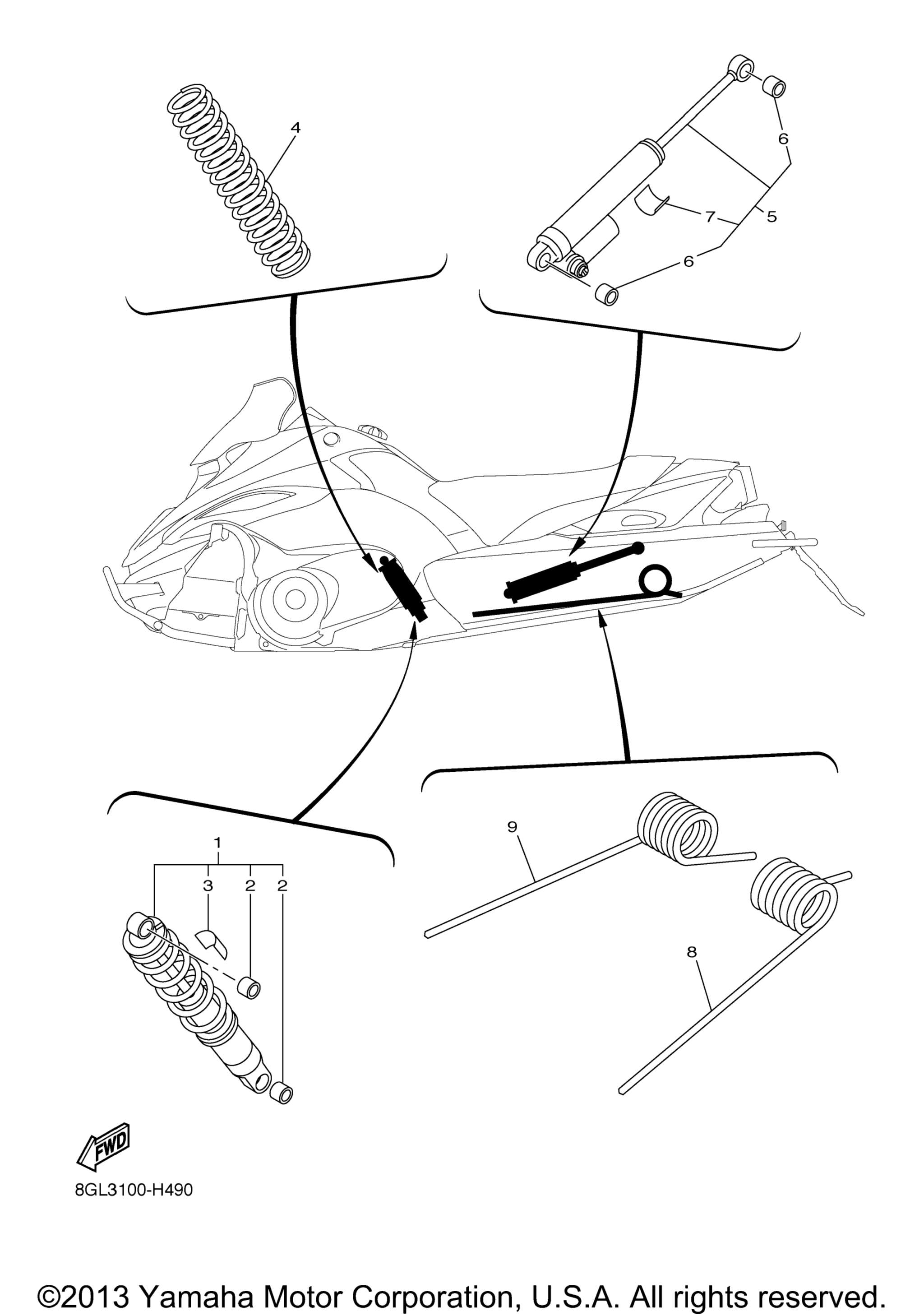 Альтернативные детали Rear Suspension