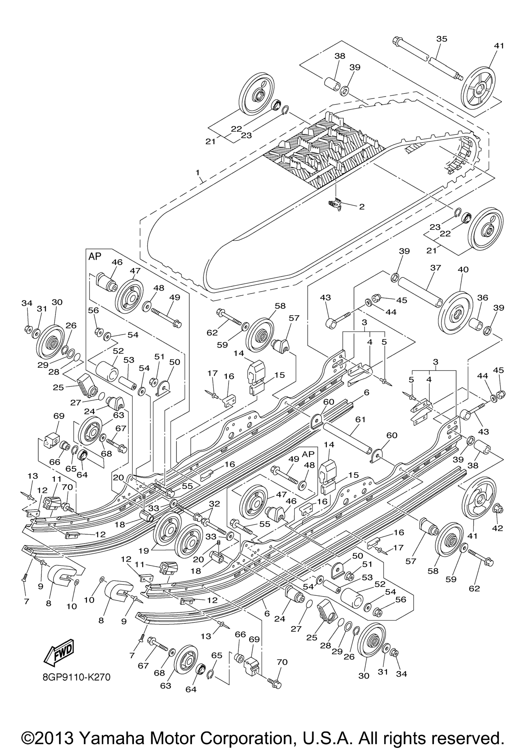 Track подвеска 1