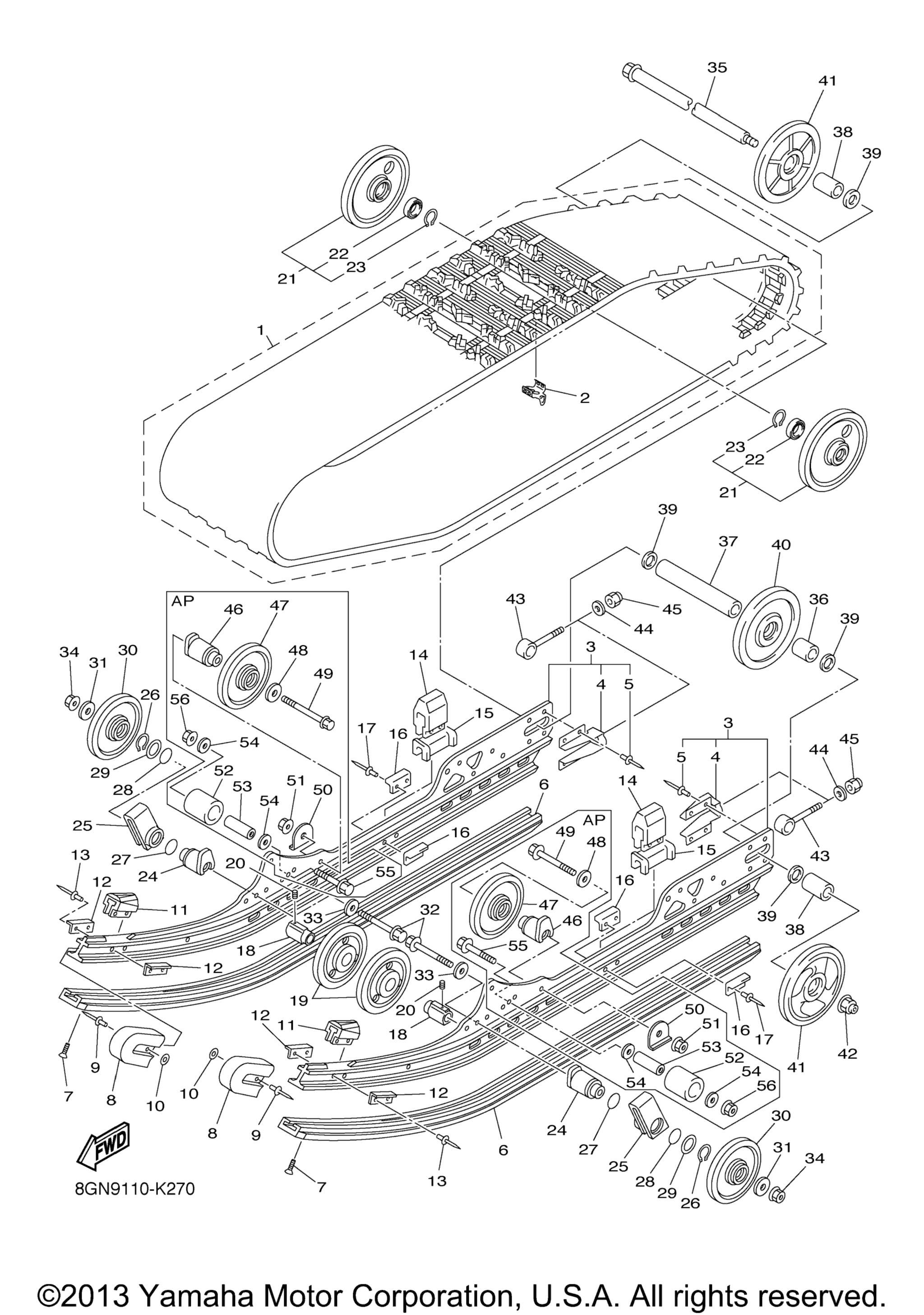 Track подвеска 1