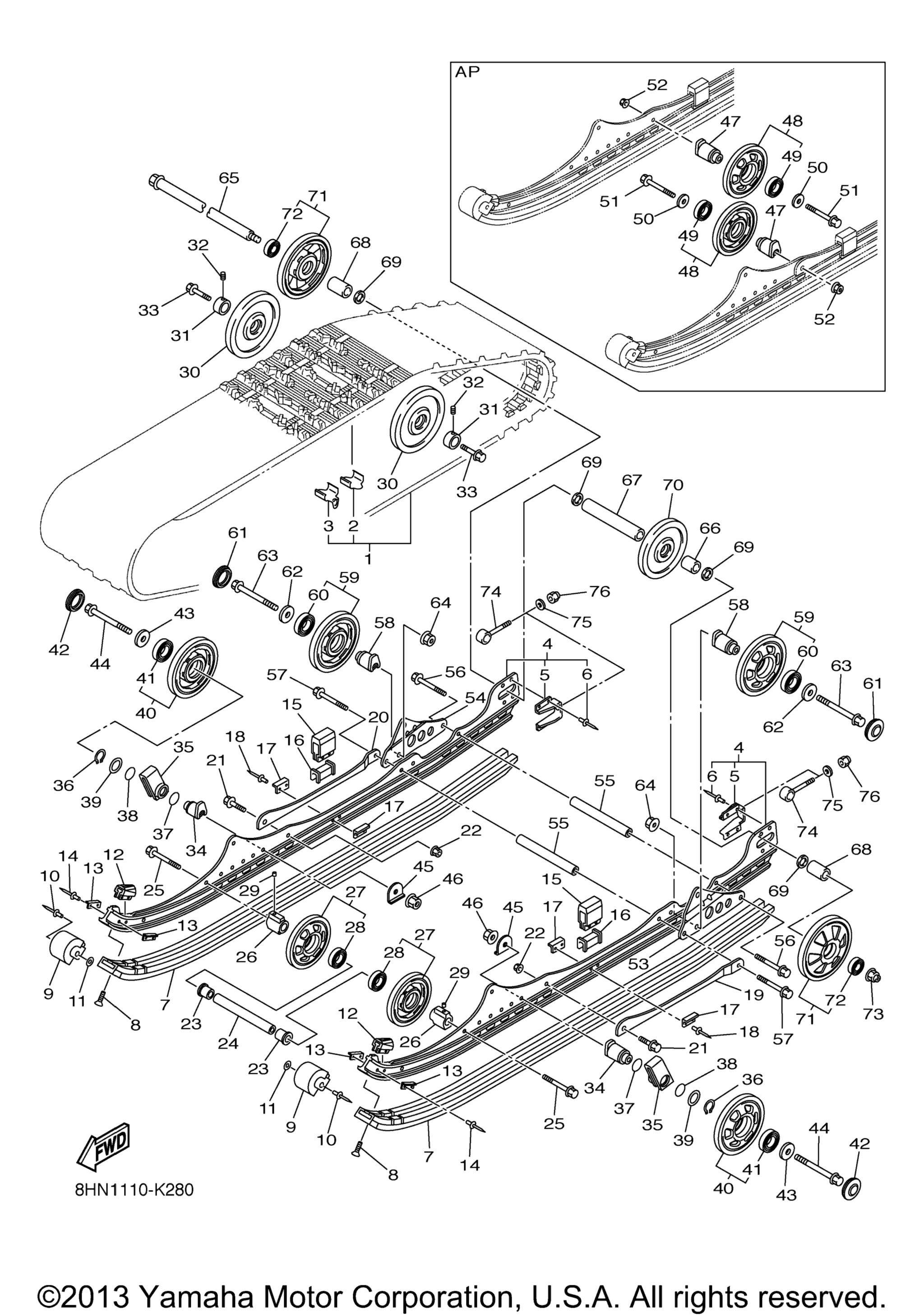 Track подвеска 1