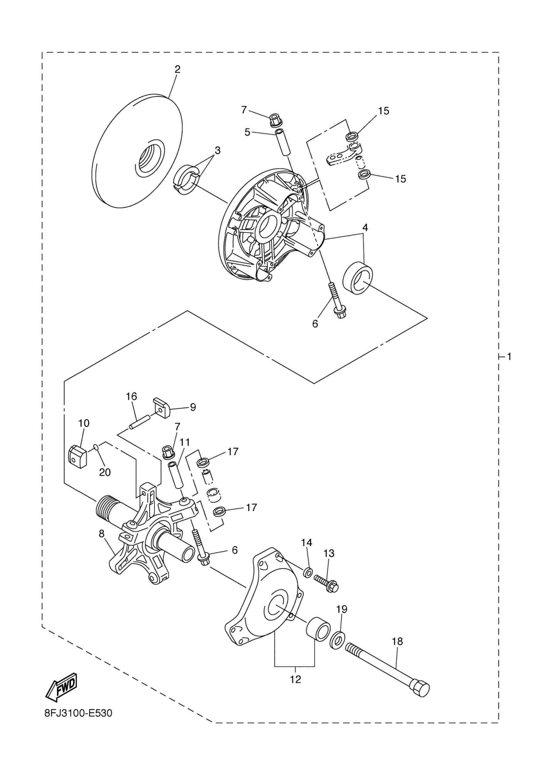Альтернативные детали Rebuild Kit