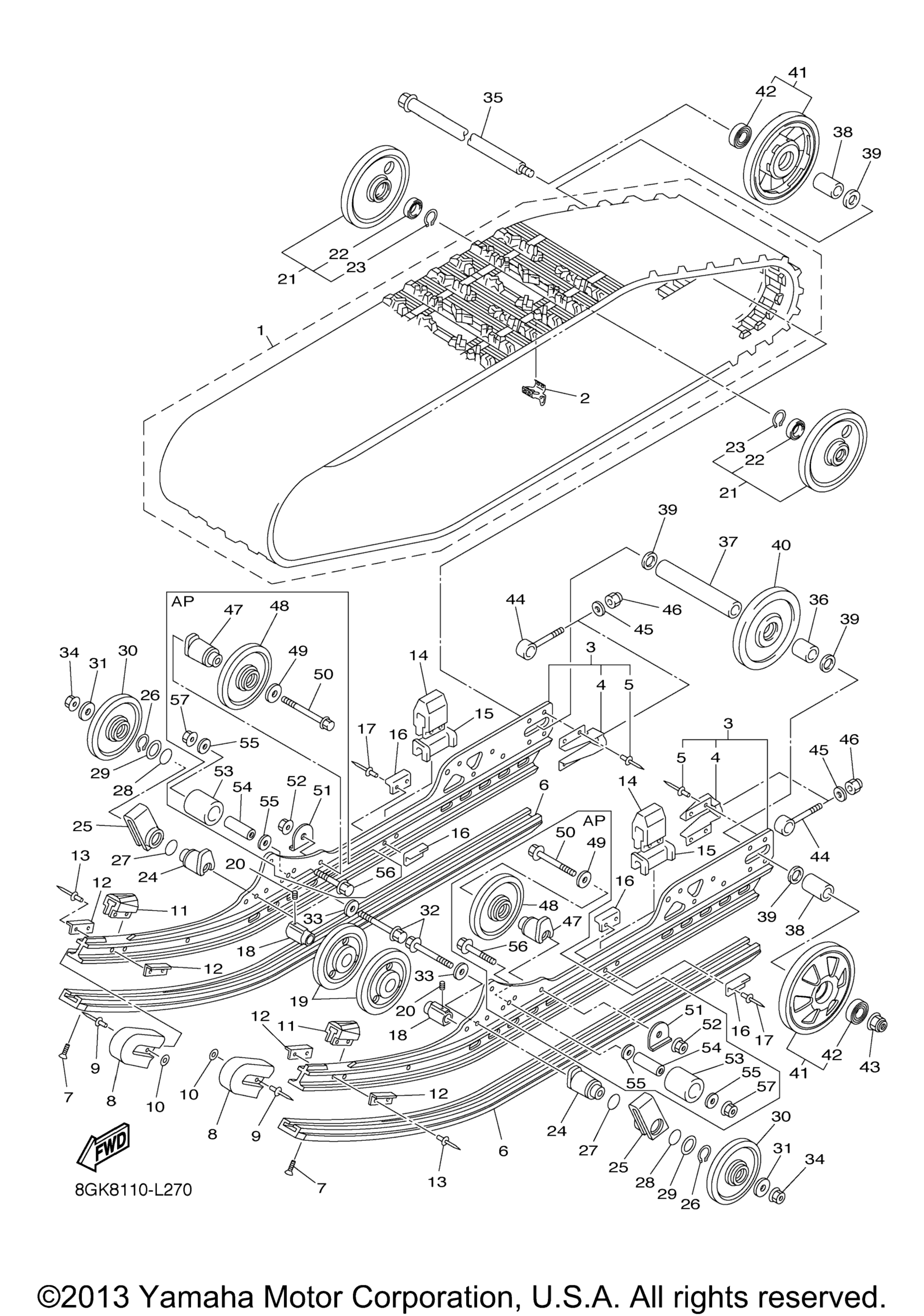 Track подвеска 1
