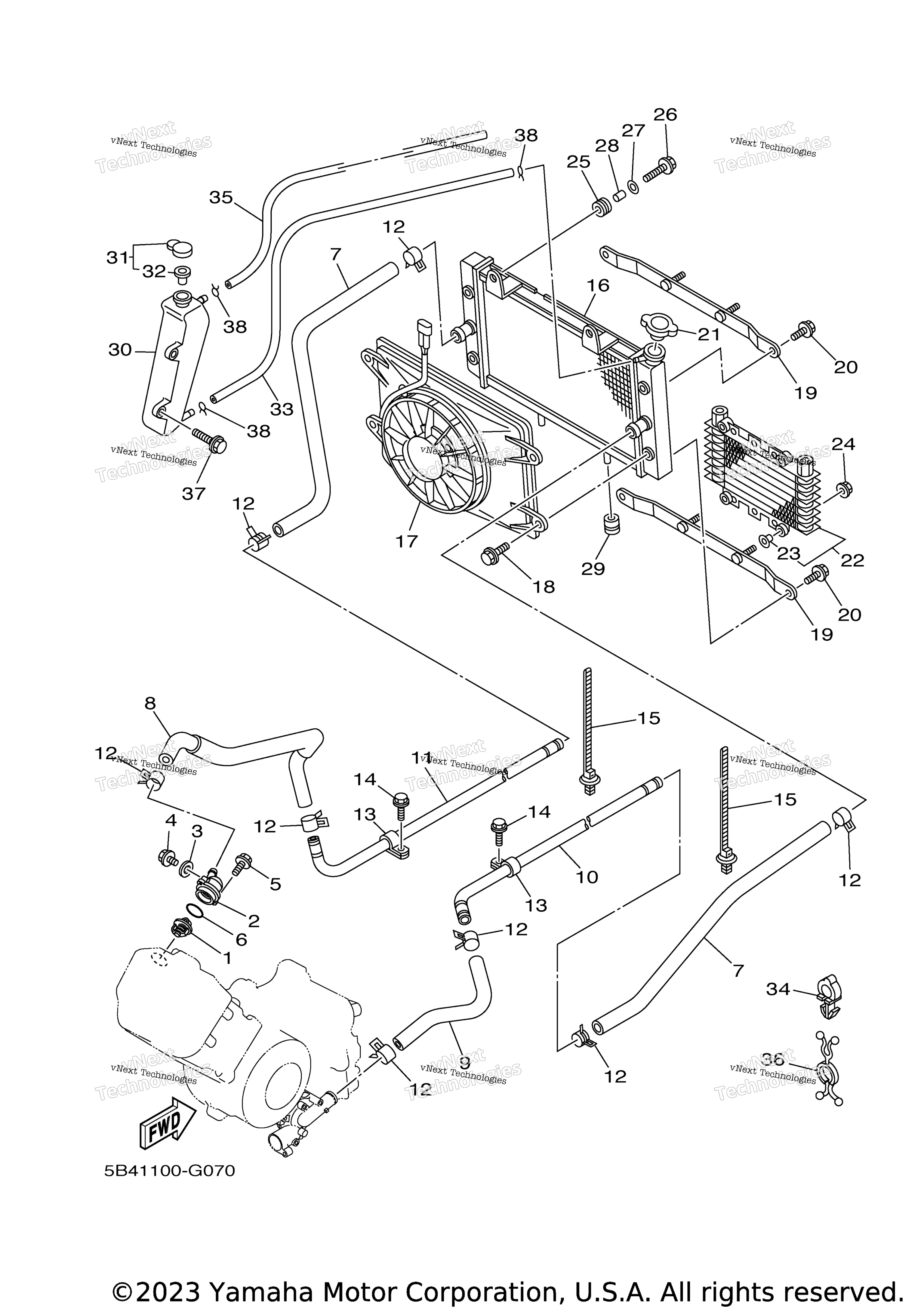Шланг радиатора