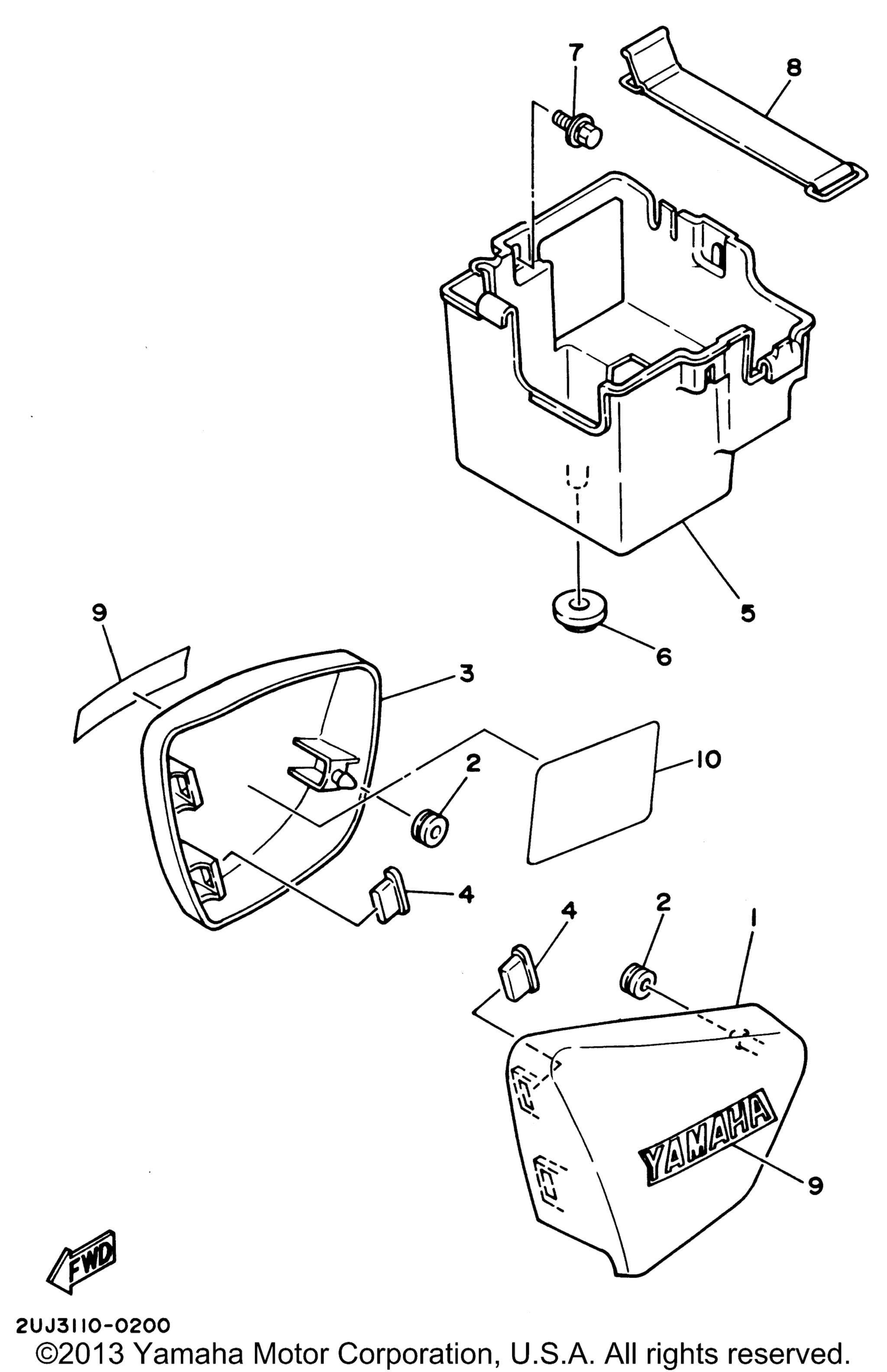 Боковая крышка