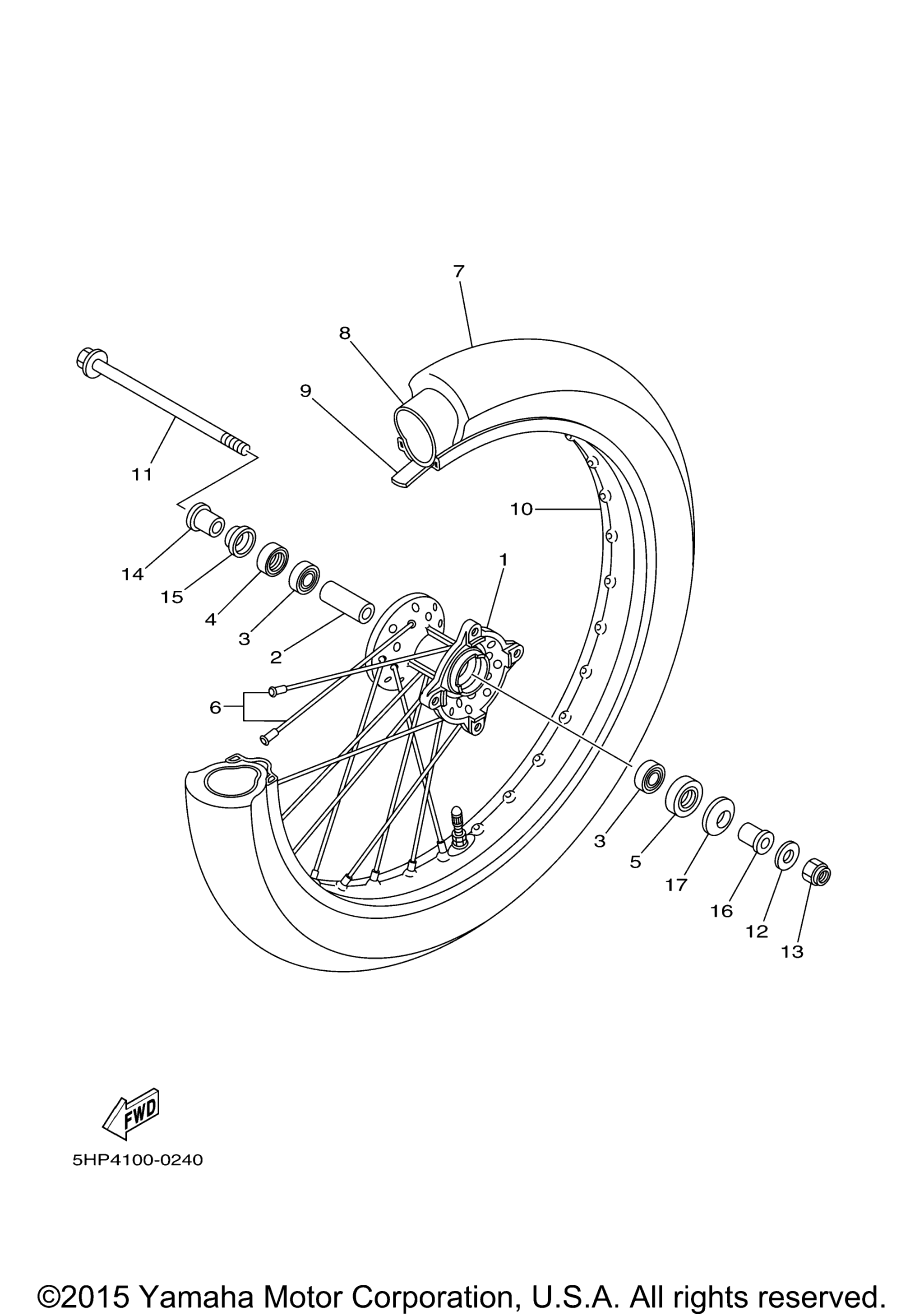 Передняя часть Wheel Ler