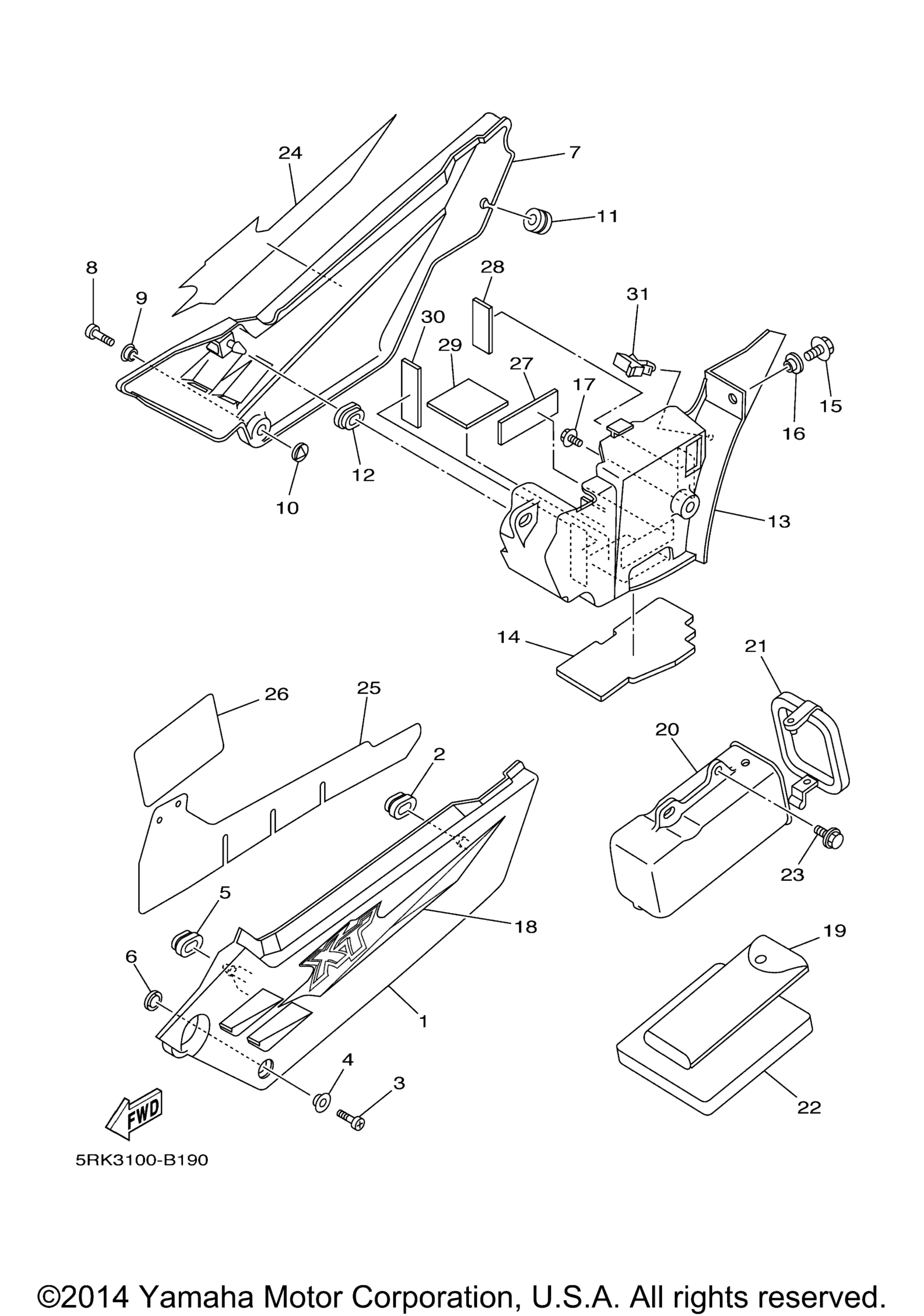 Боковая крышка