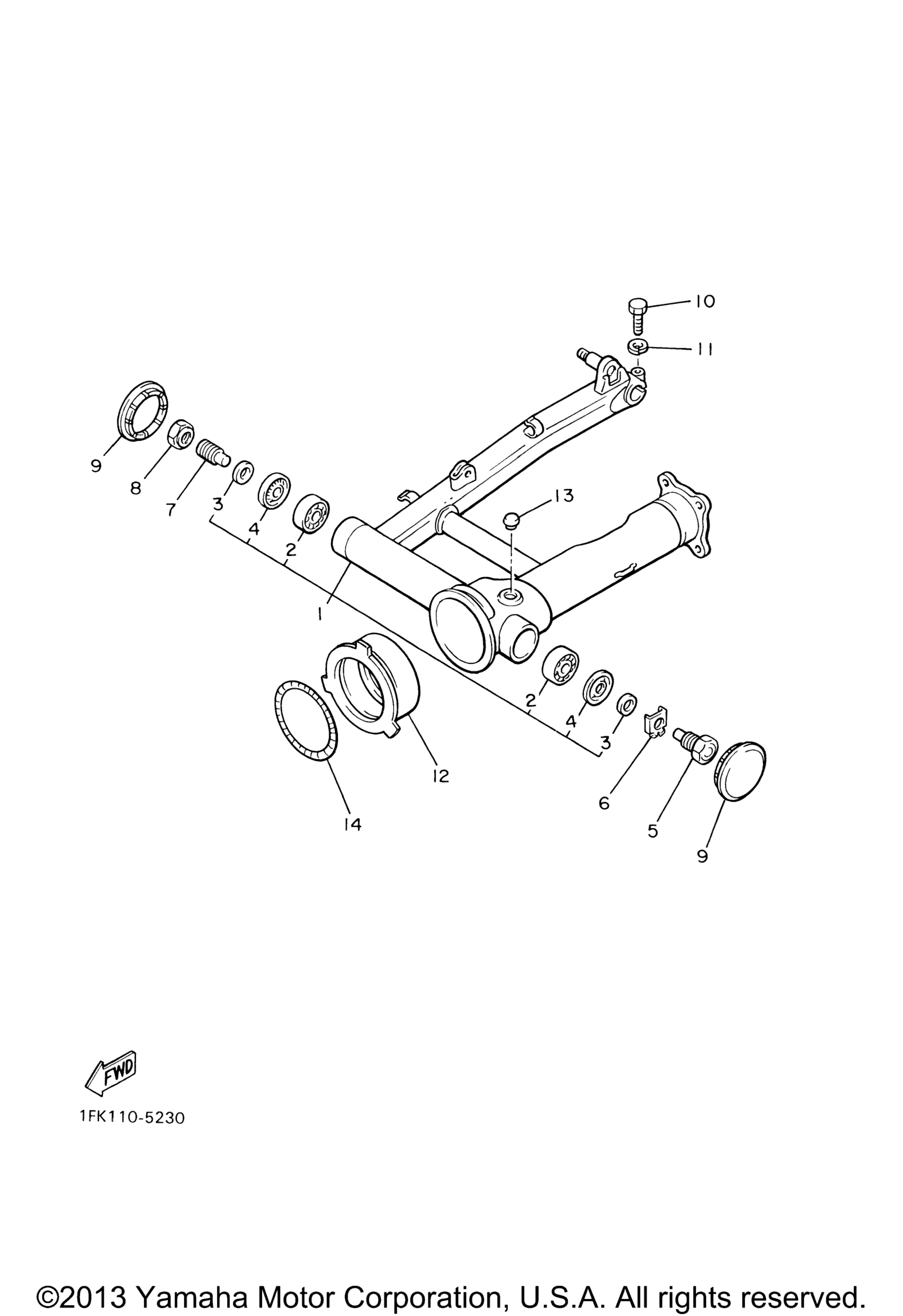 Задний рычаг подвески