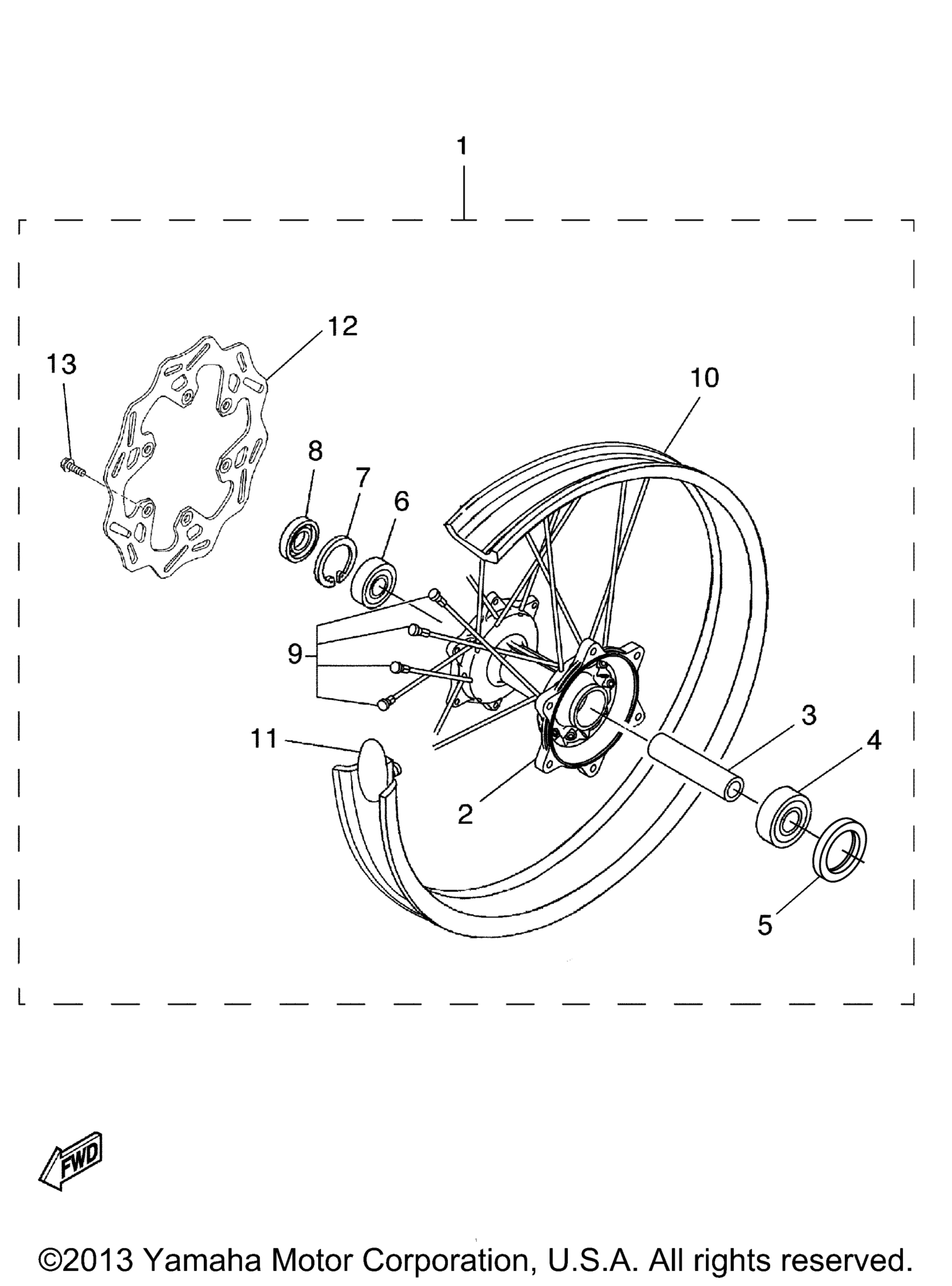 Задняя часть Wheel Kit
