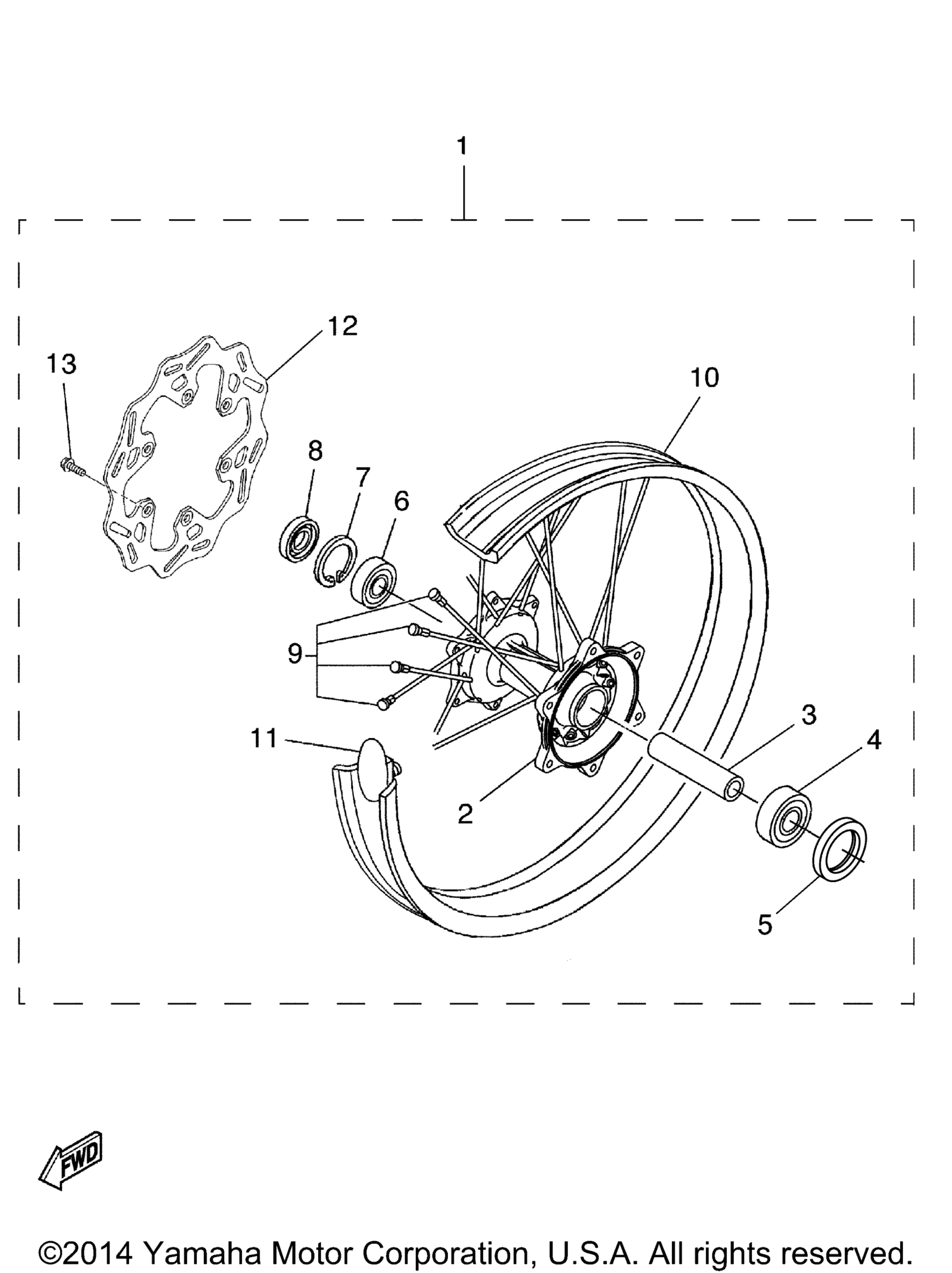 Задняя часть Wheel Kit