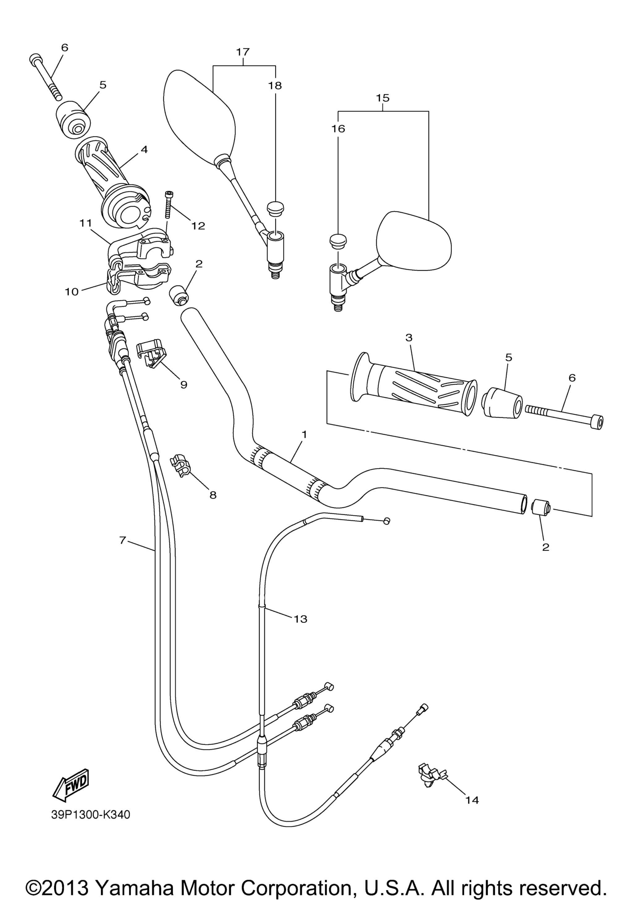 Ручка газа и тросики