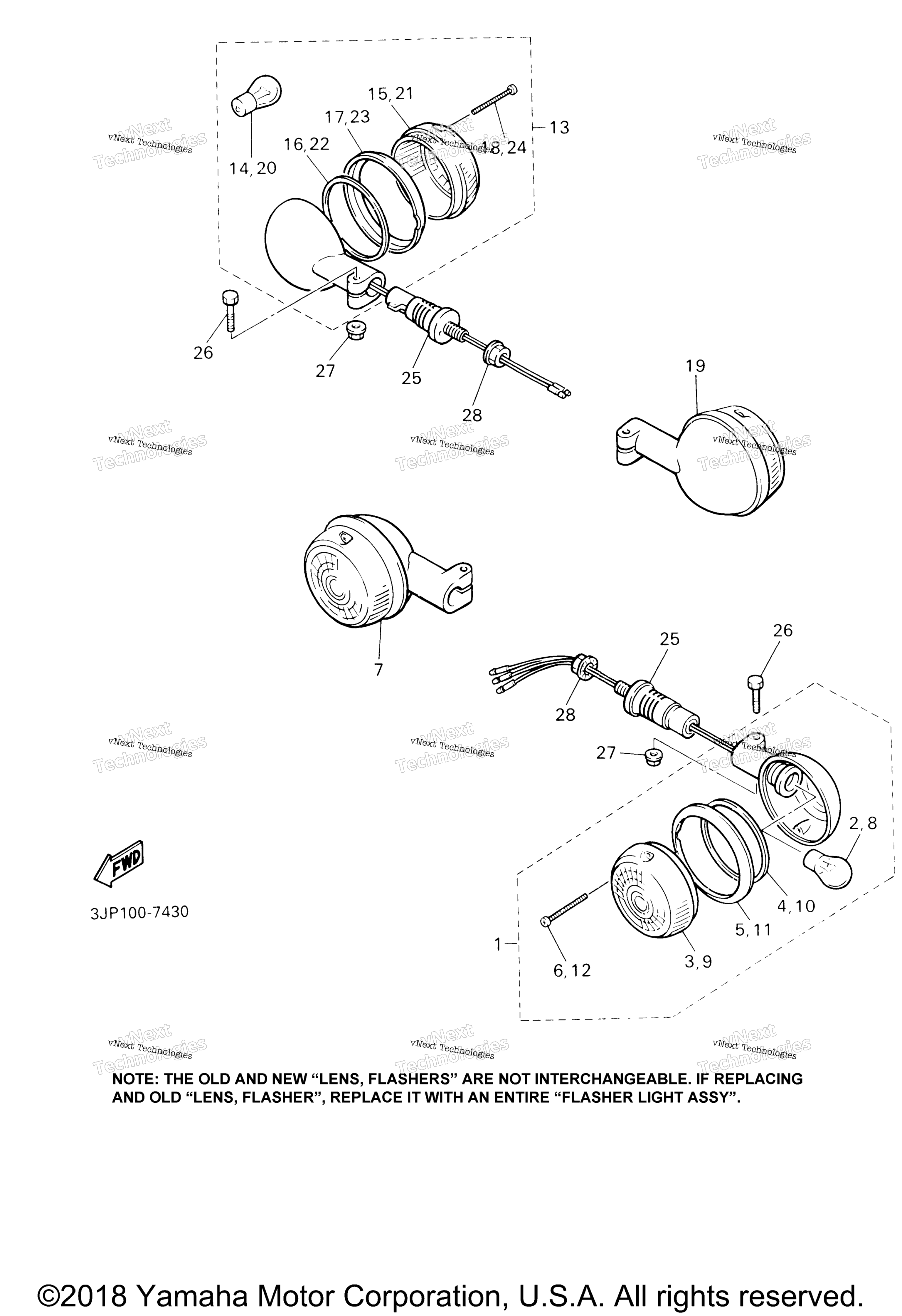 Flasher лампа