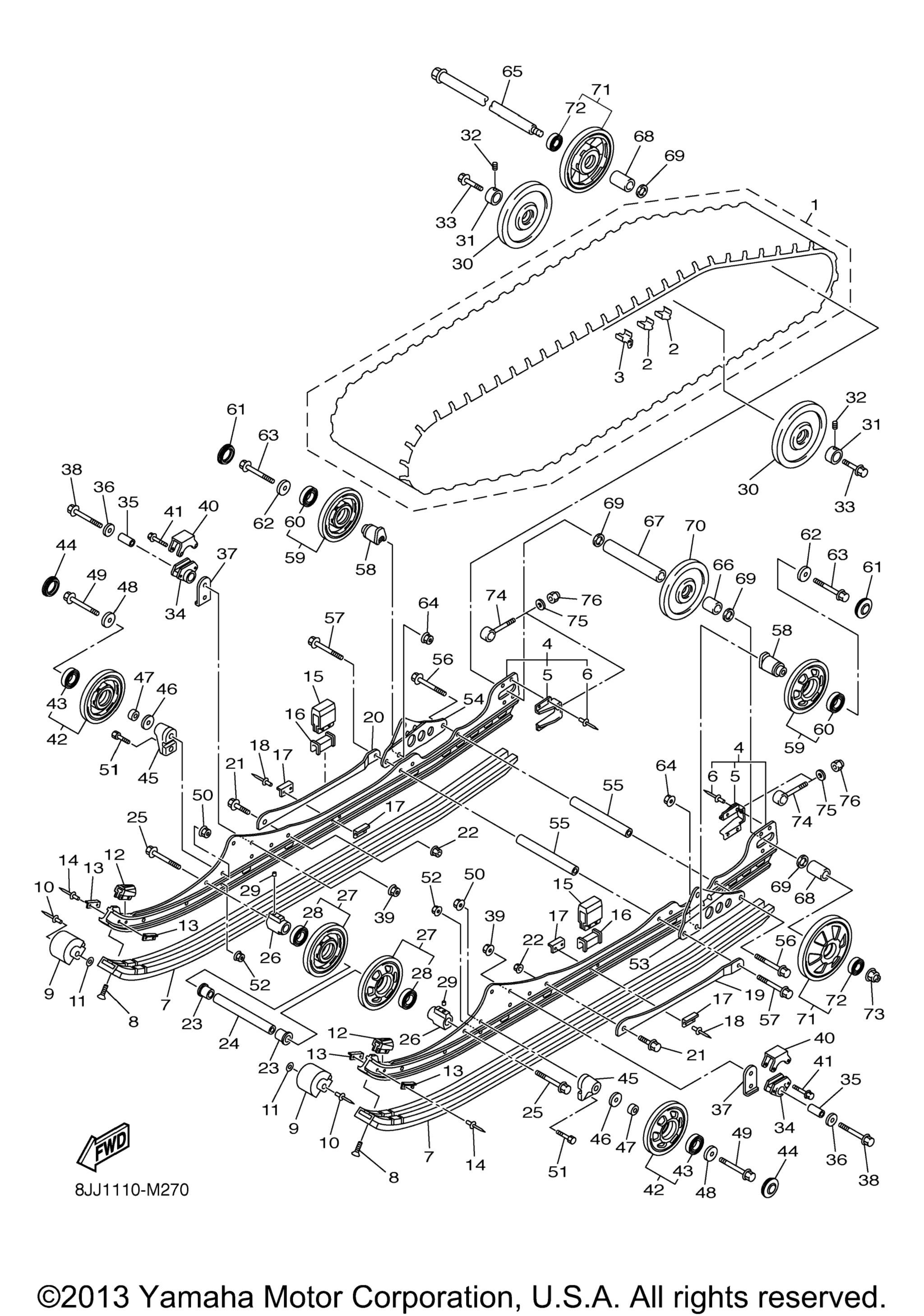 Track подвеска 1