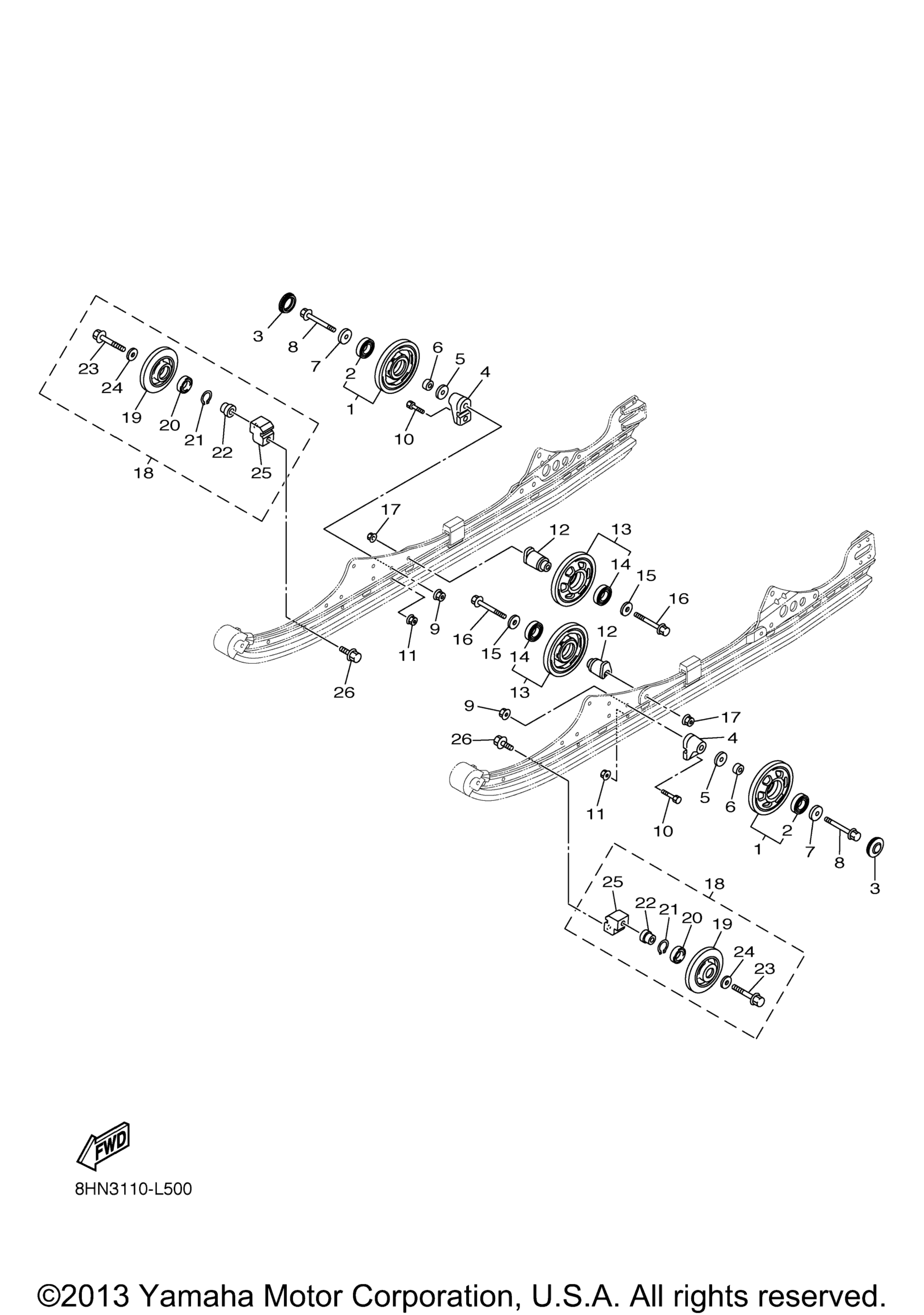 Альтернативные детали Track Suspension