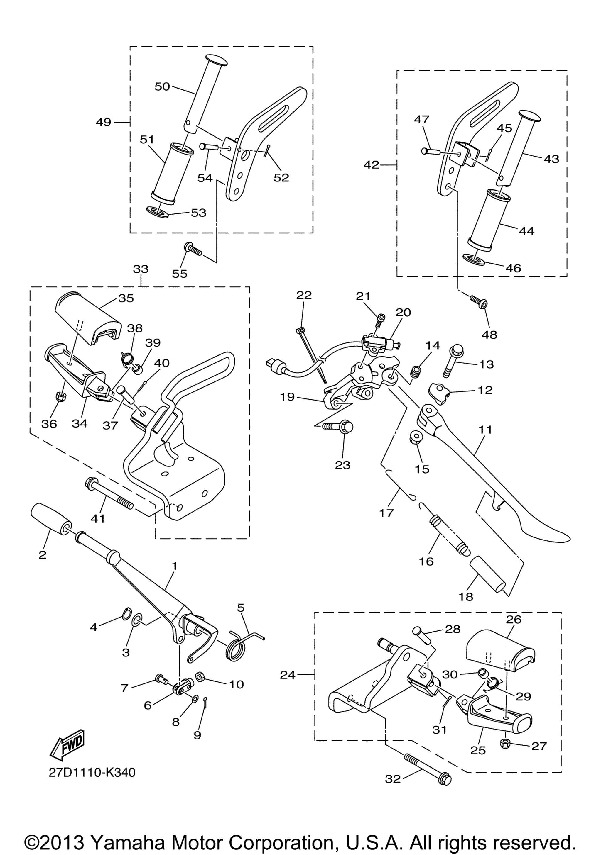 Подножка и подставка