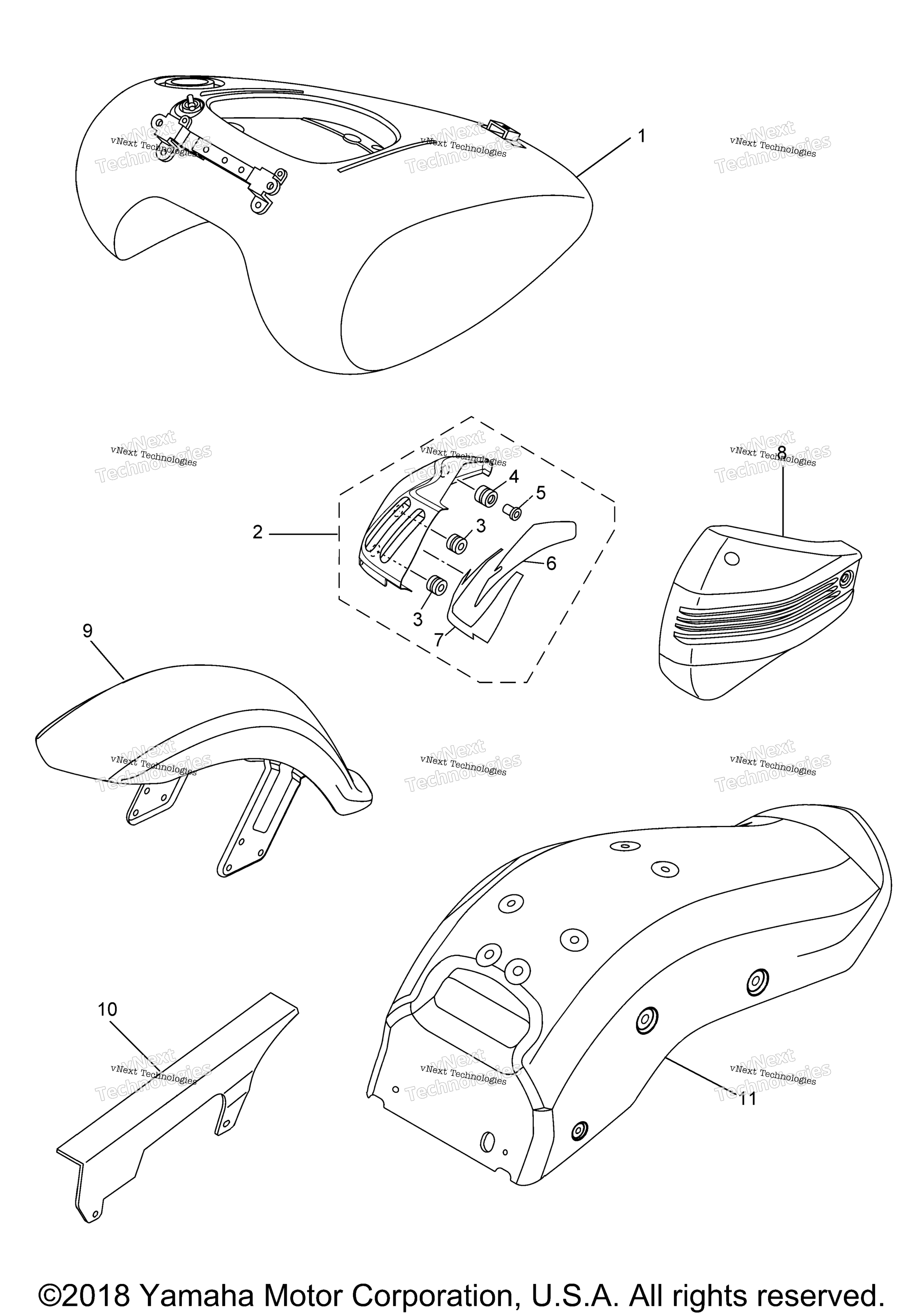 Альтернативные детали Painted Parts
