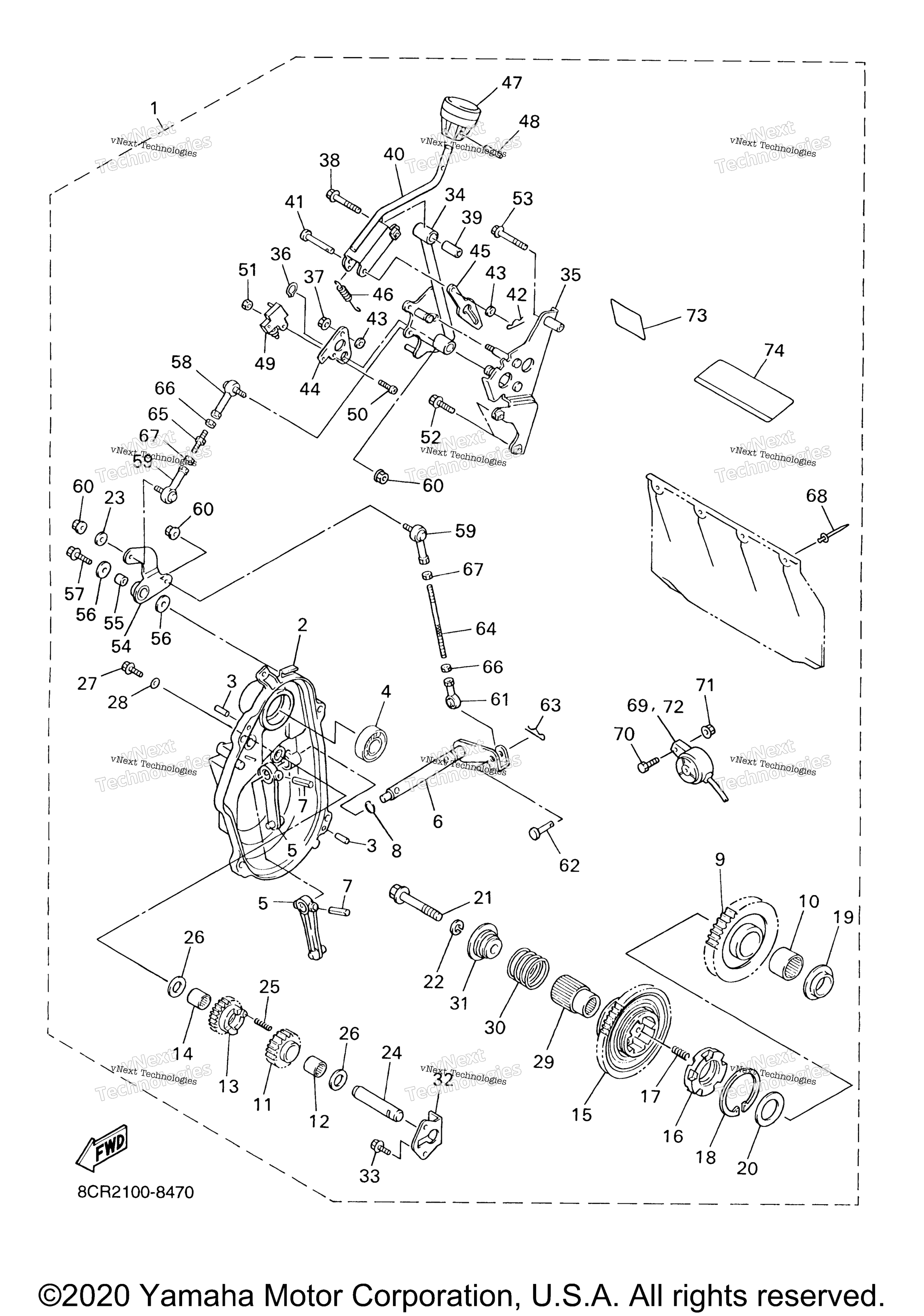 Альтернативные детали Reverse Gear Kit