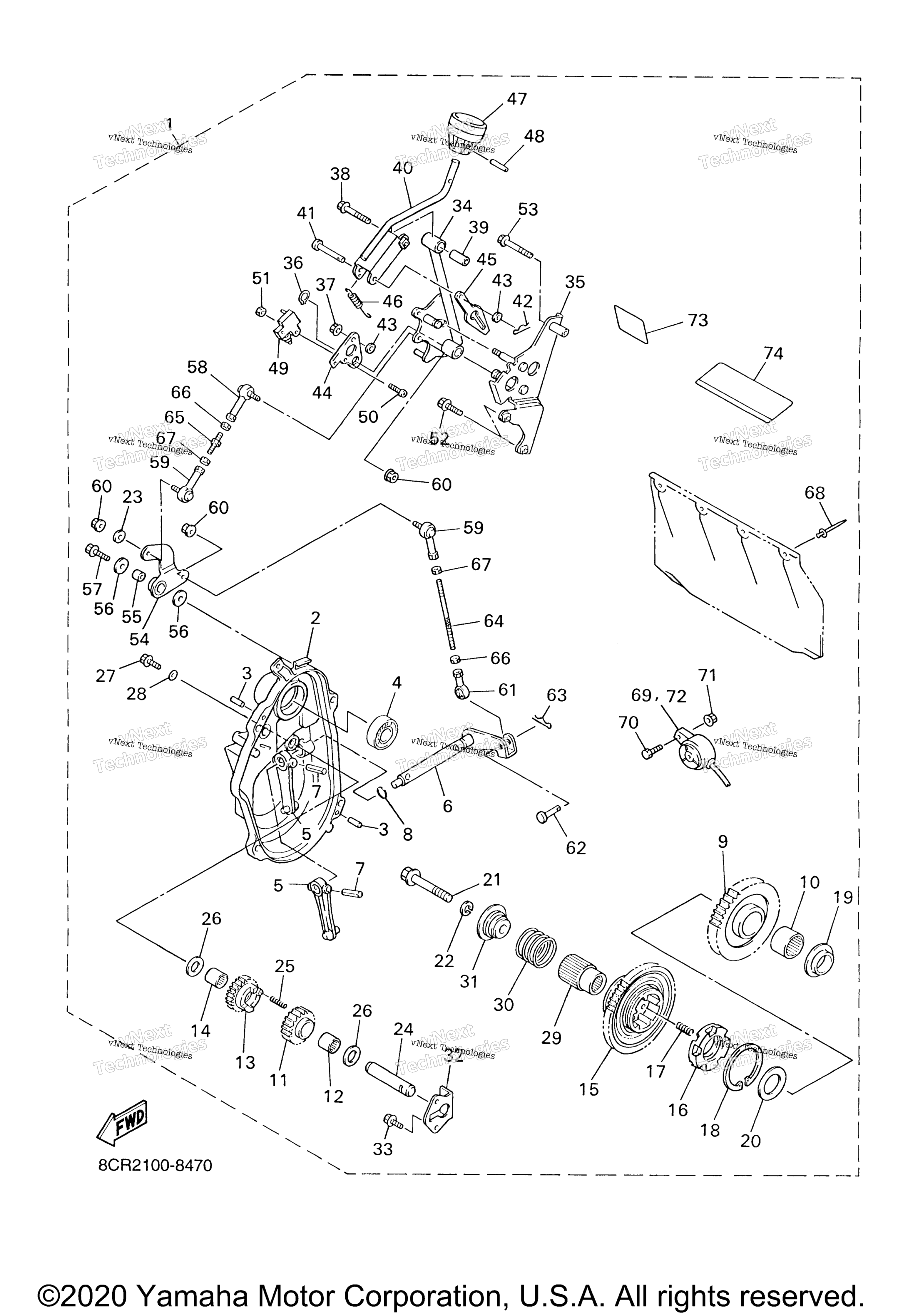 Альтернативные детали Reverse Gear Kit