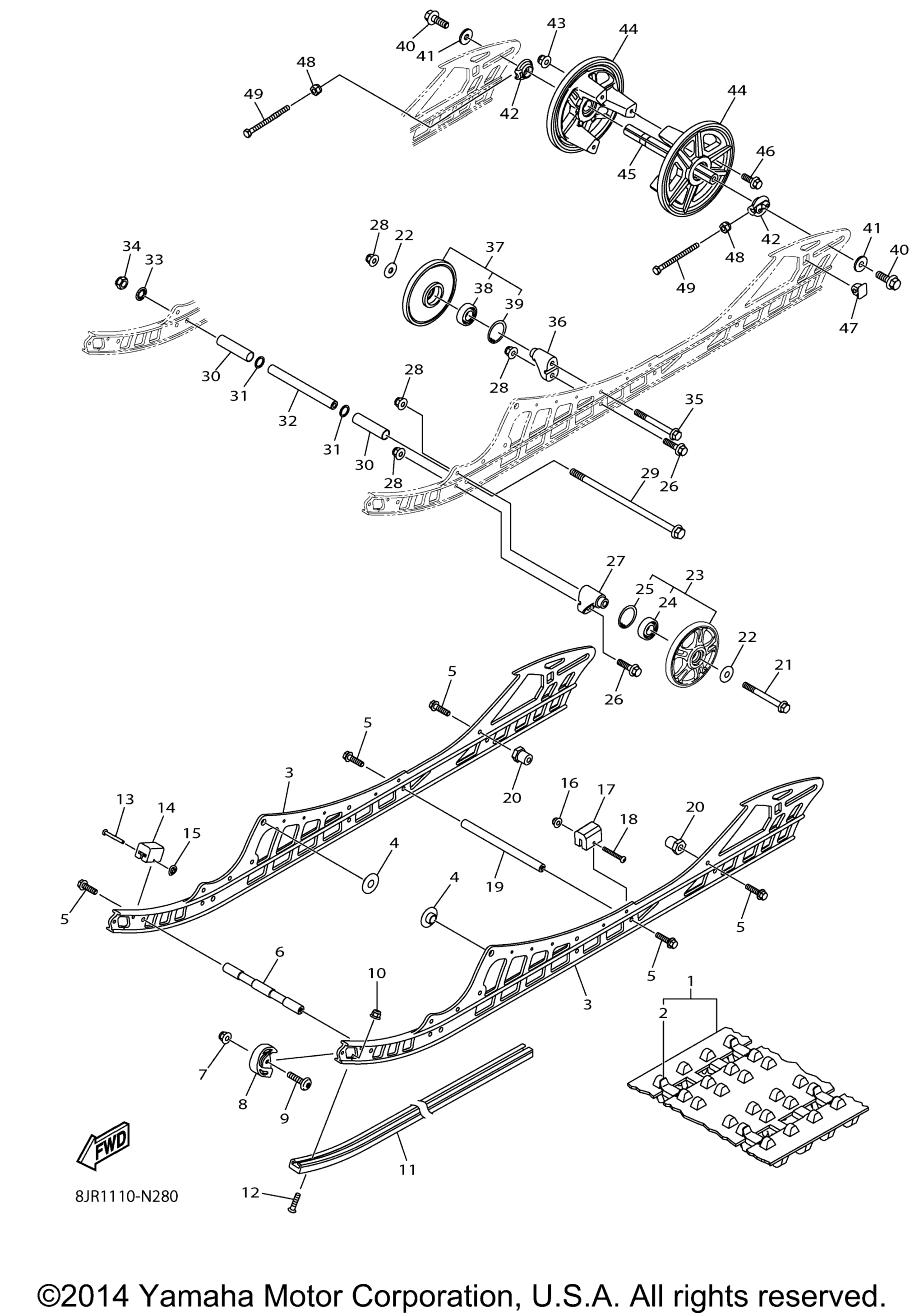 Track подвеска 1